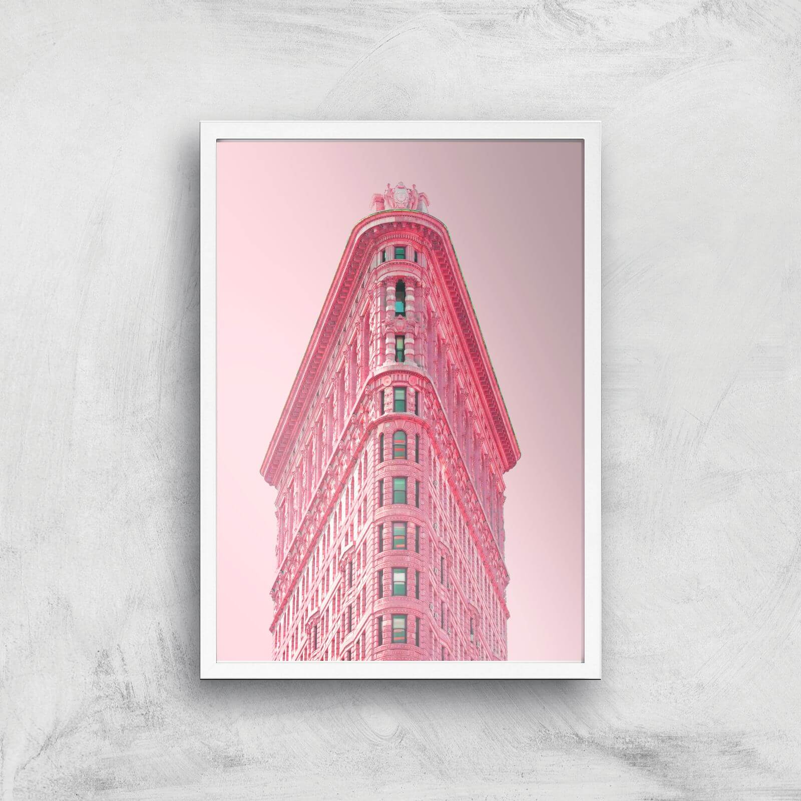 Cherry Heights Giclee Art Print - A2 - White Frame