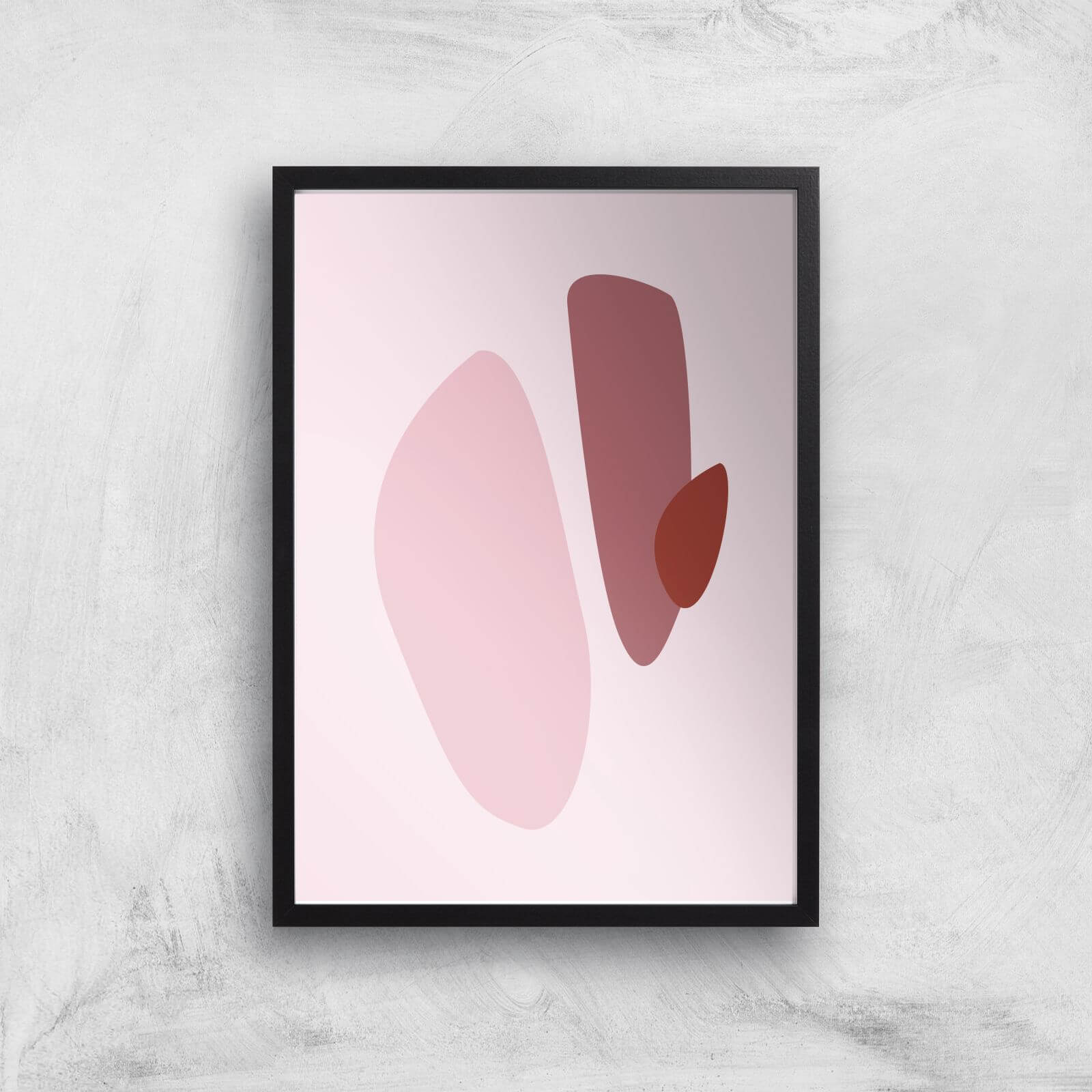 Stockholm Pink Giclee Art Print - A3 - Black Frame