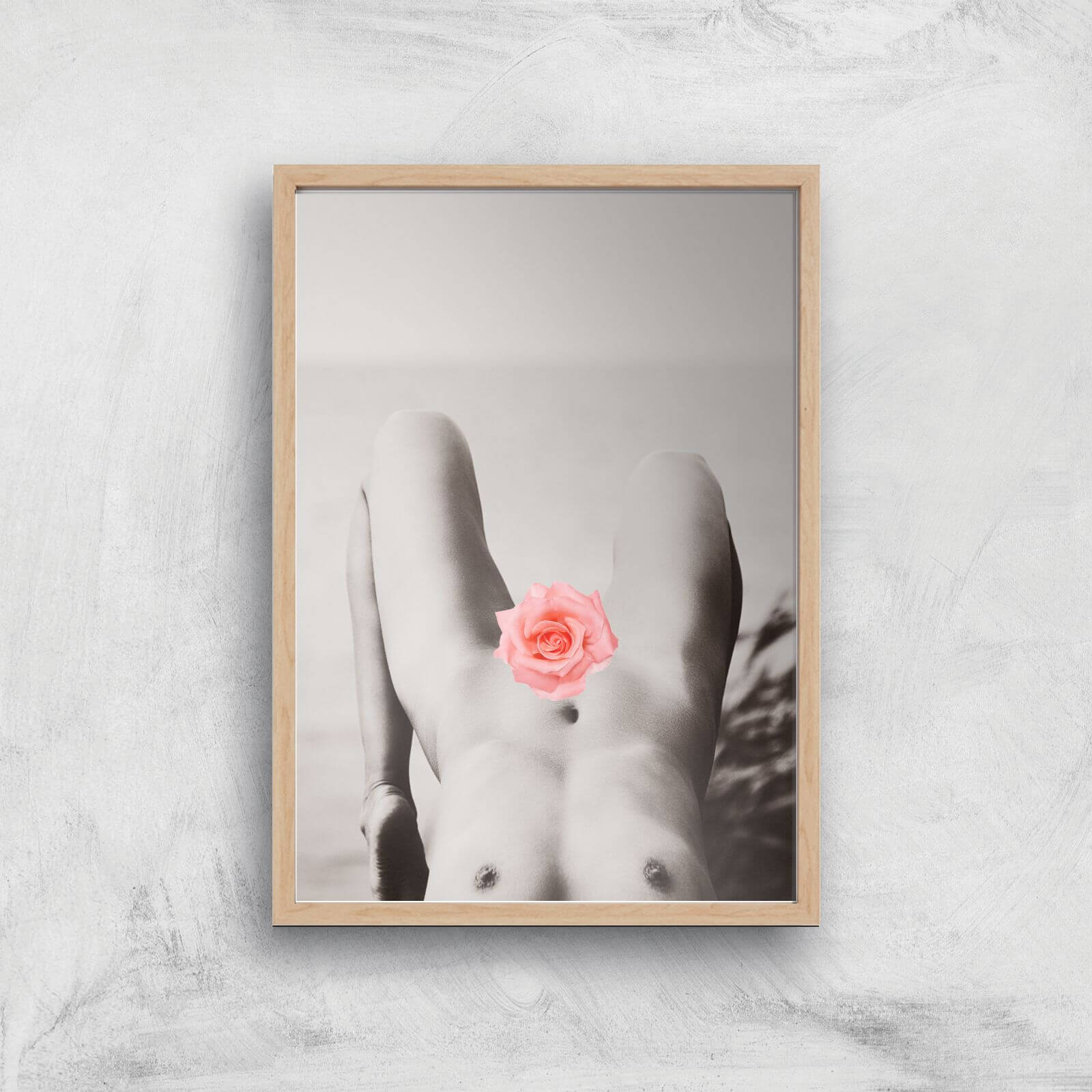 Rose Tinted Giclee Art Print - A2 - Wooden Frame