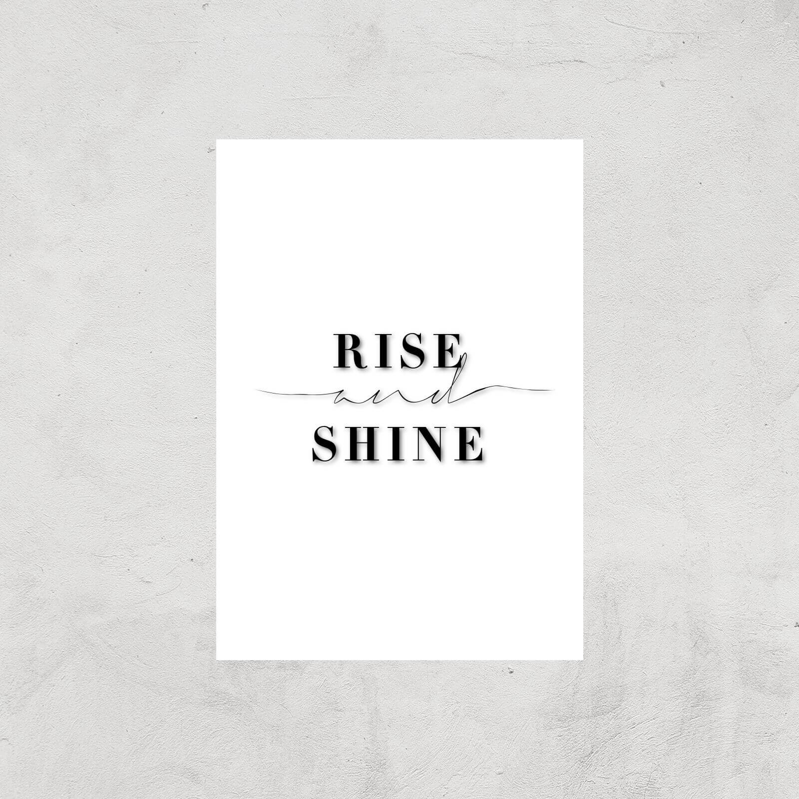 Rise And Shine Giclee Art Print - A4 - Print Only