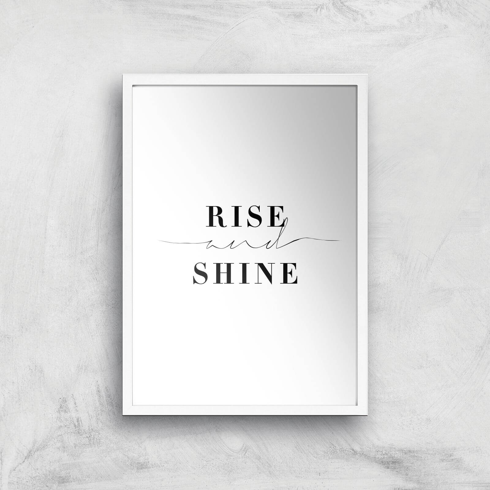 Rise And Shine Giclee Art Print - A3 - White Frame
