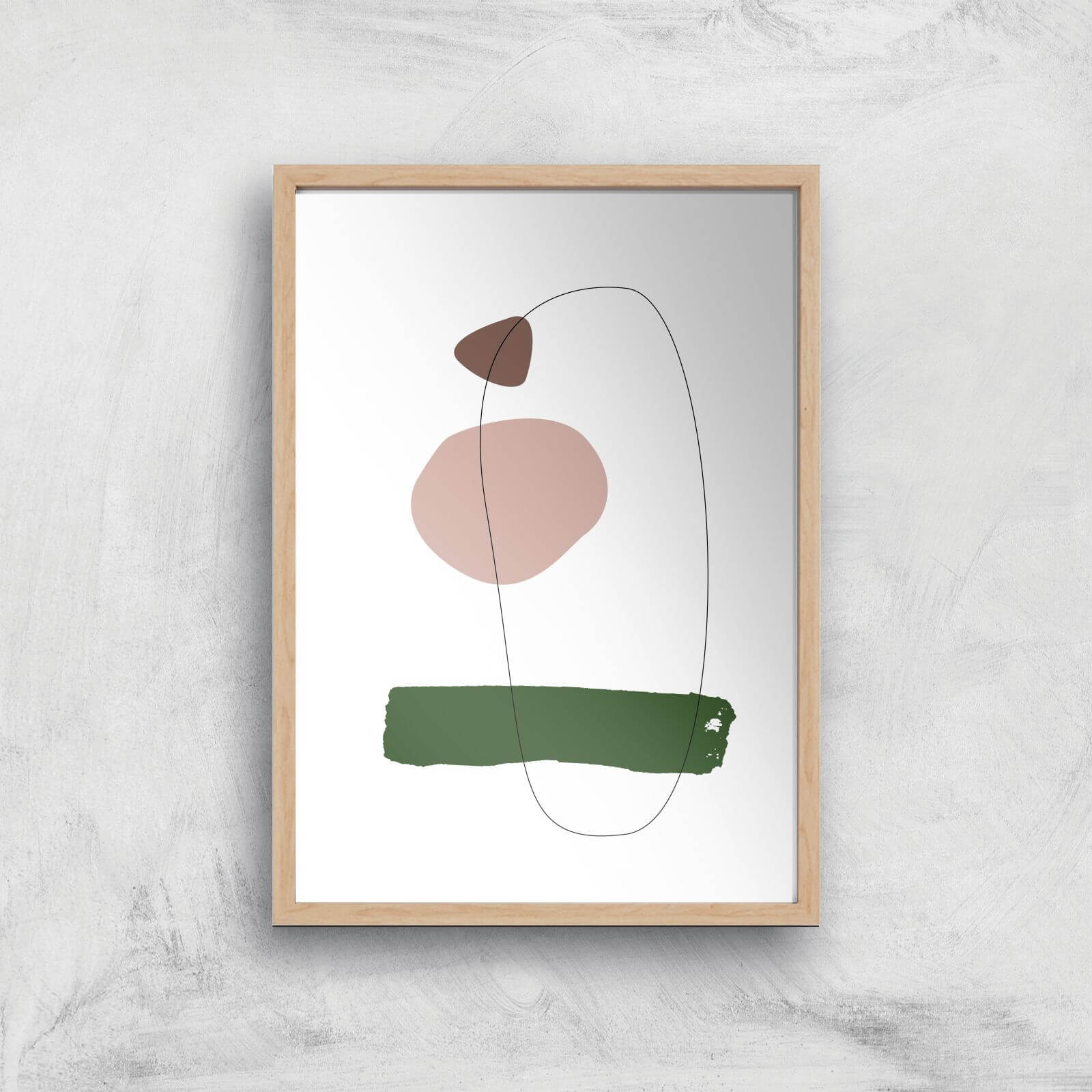 Envy Giclee Art Print - A2 - Wooden Frame