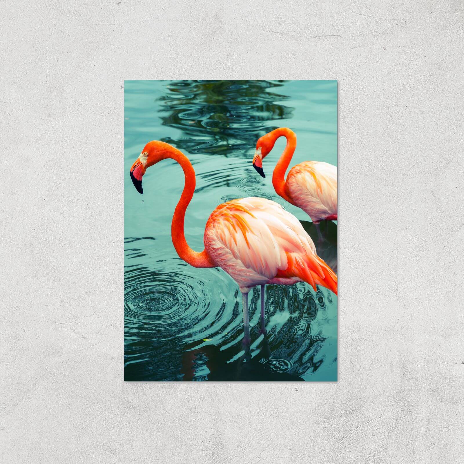 Flamingo Giclee Art Print - A4 - Print Only
