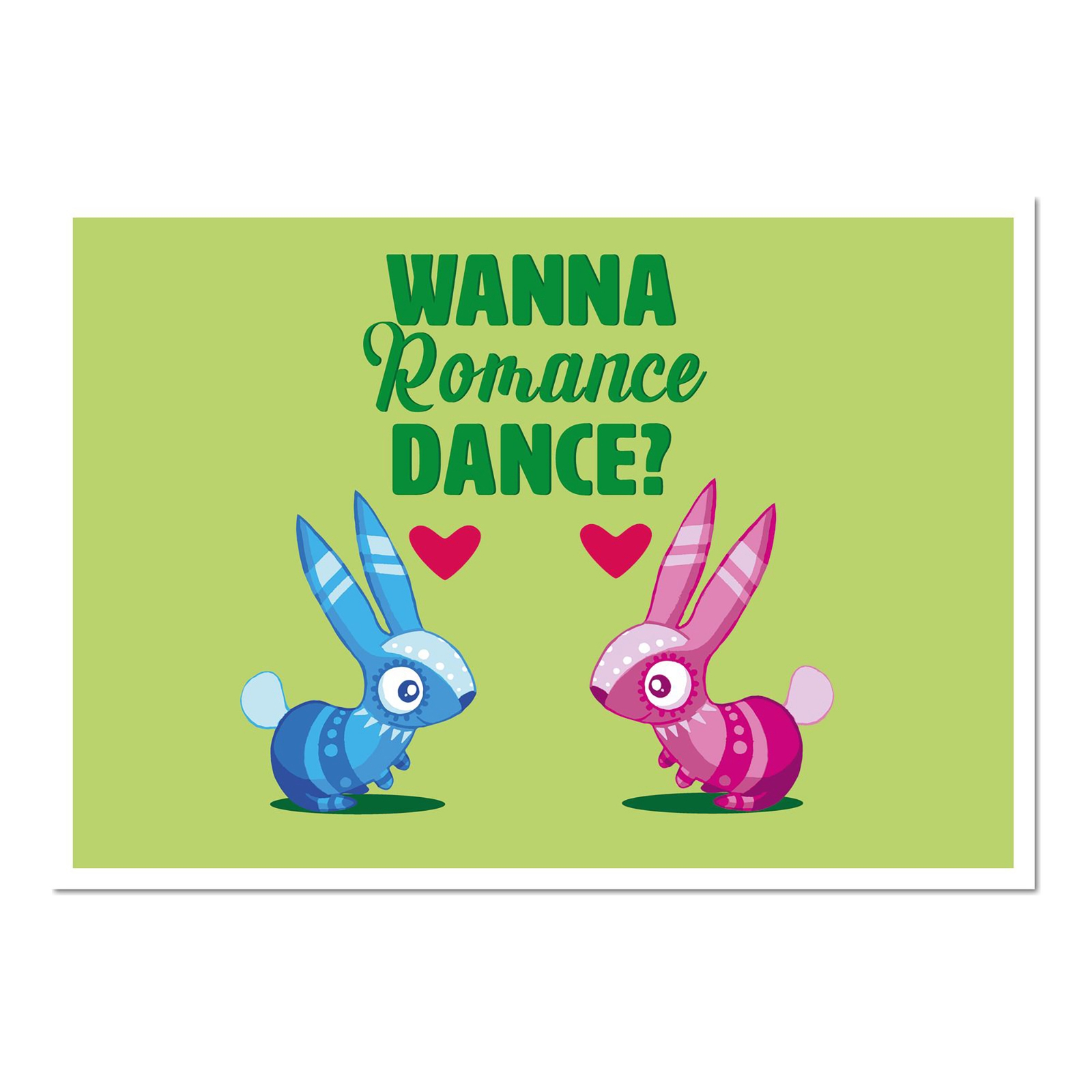Viva Piñata Wanna Romance Dance Rabbit Art Print Giclee Art Print - A2 - Print Only