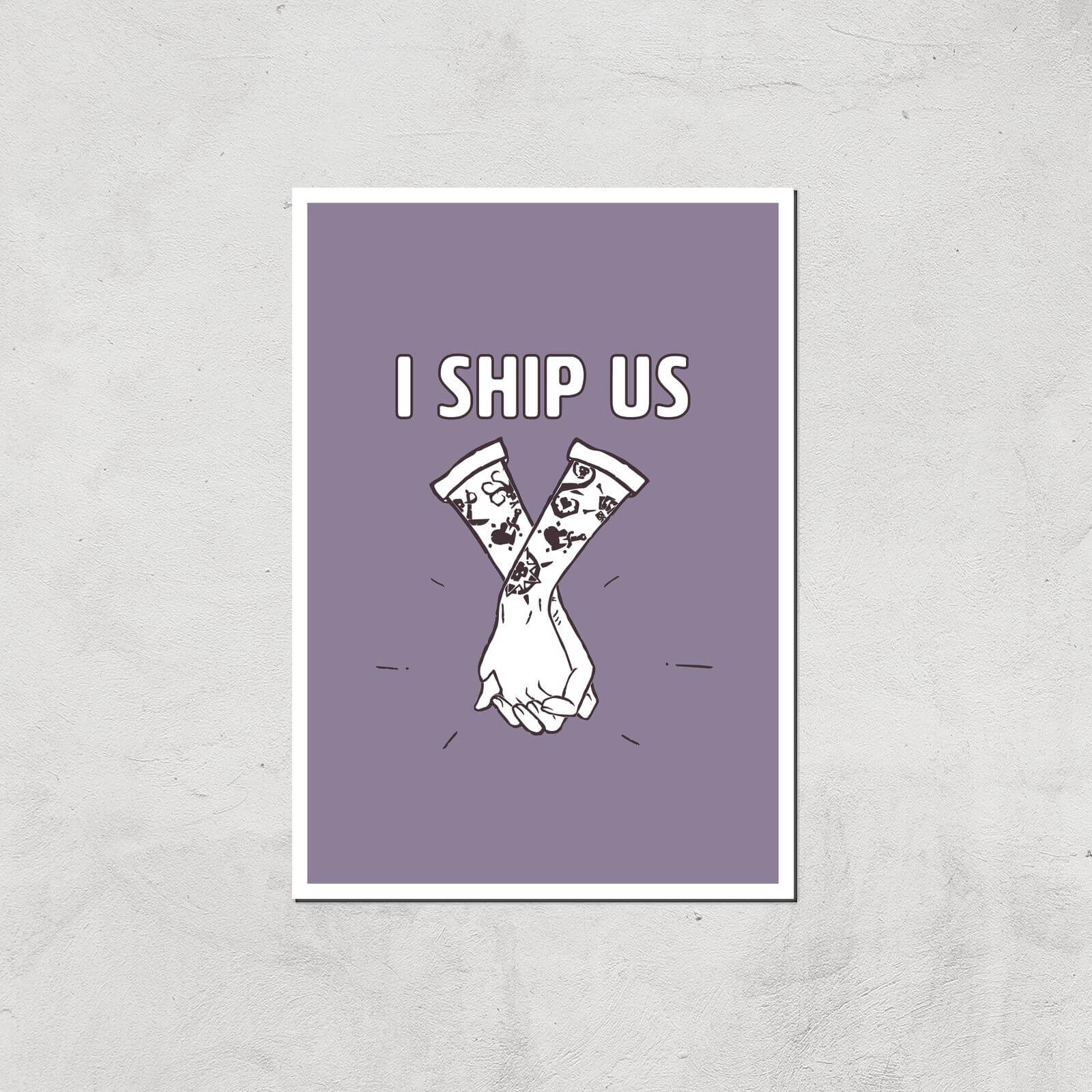 

Sea Of Thieves I Ship Us Art Print Giclee Art Print - A4 - Print Only