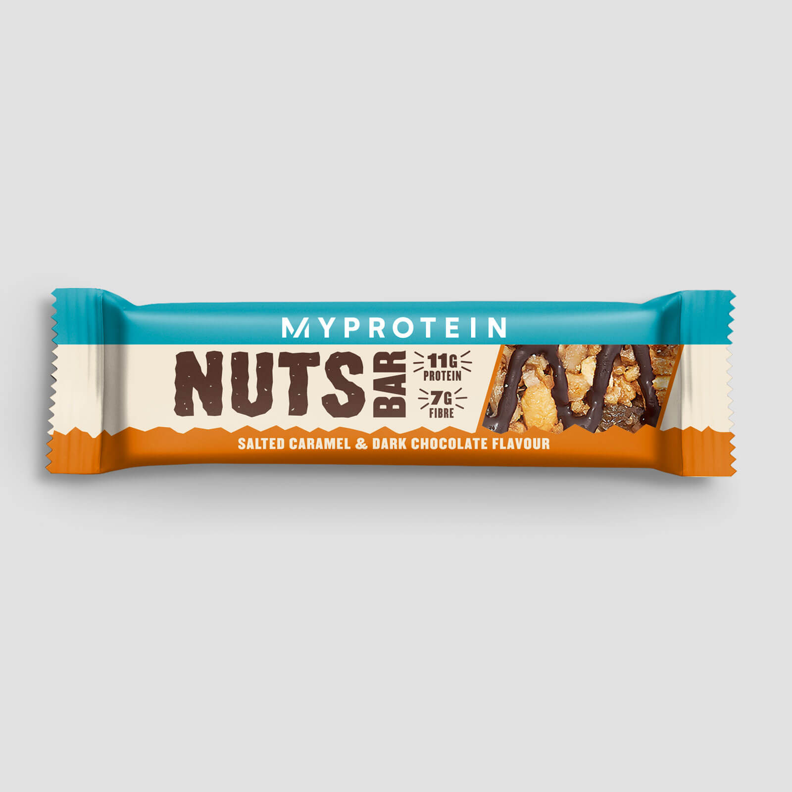 Nuts Bar (Sample) - 45g - Dark Chocolate & Salted Caramel