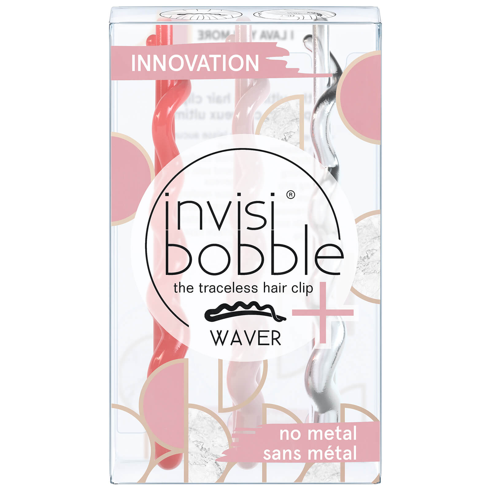 

invisibobble Marblelous Waver Plus I Lava You More Hair Clip (3 Pack)