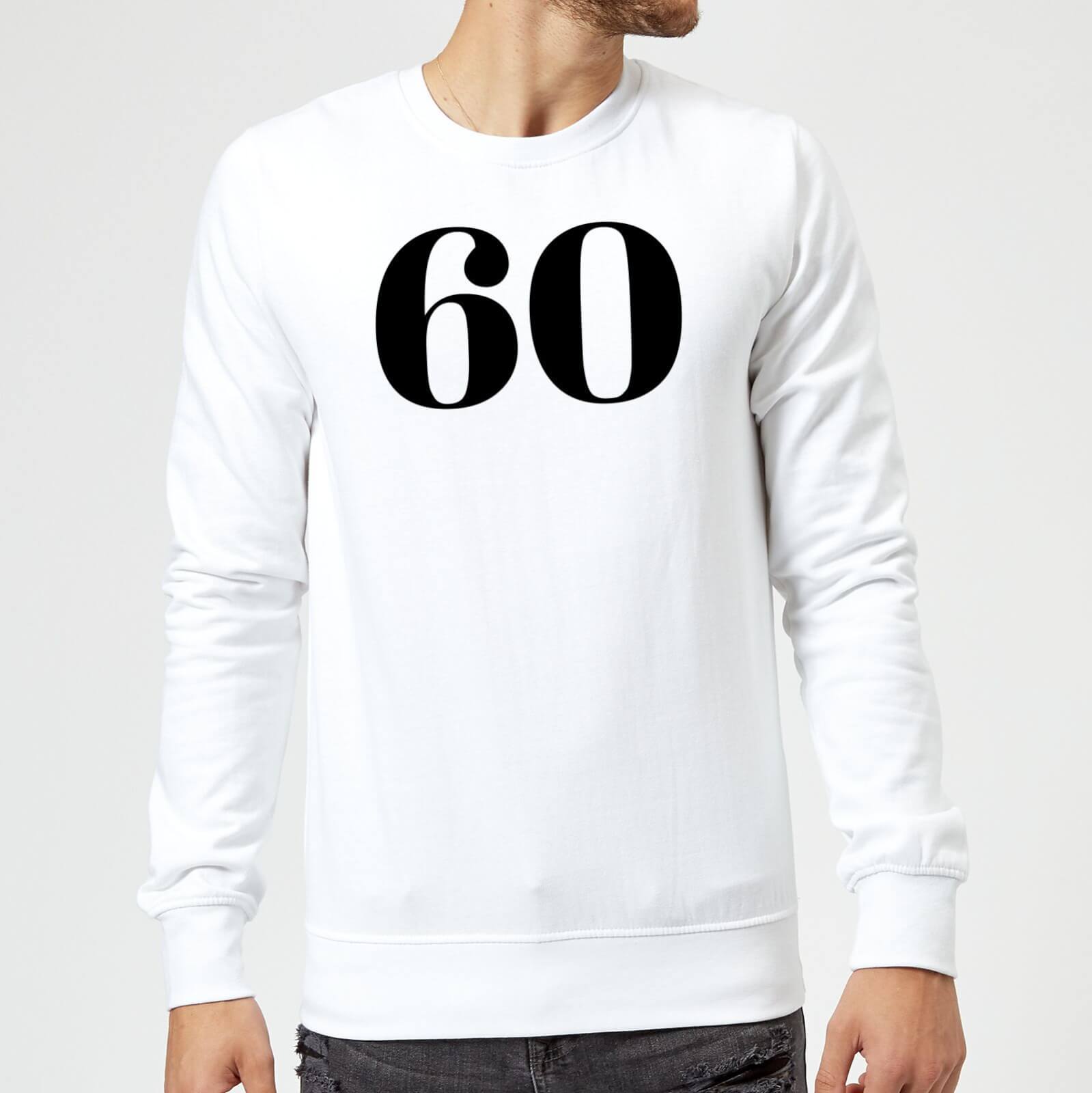60 Sweatshirt - White - M - White
