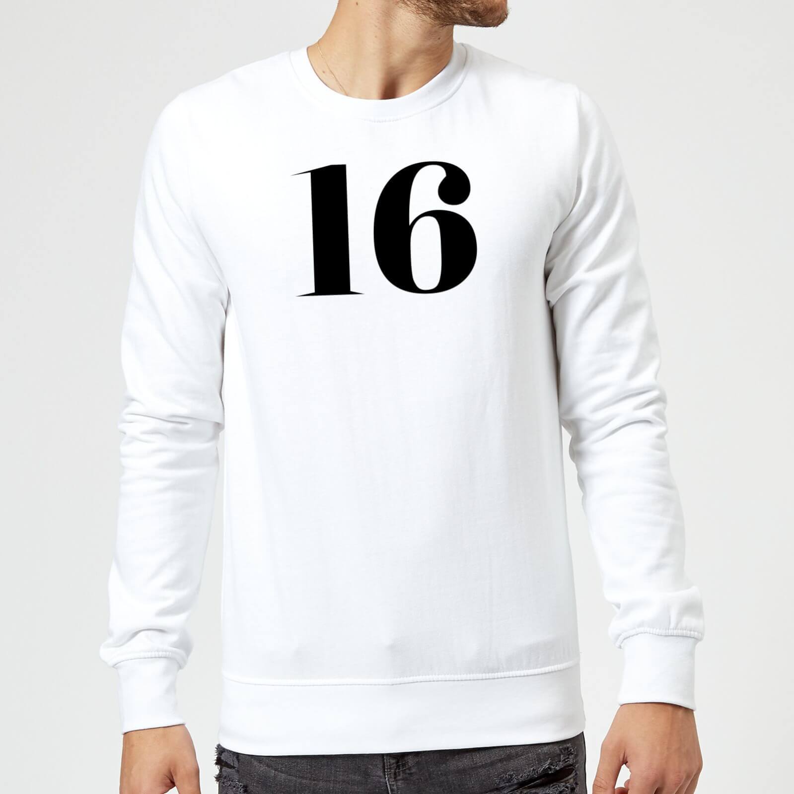 16 Sweatshirt - White - M