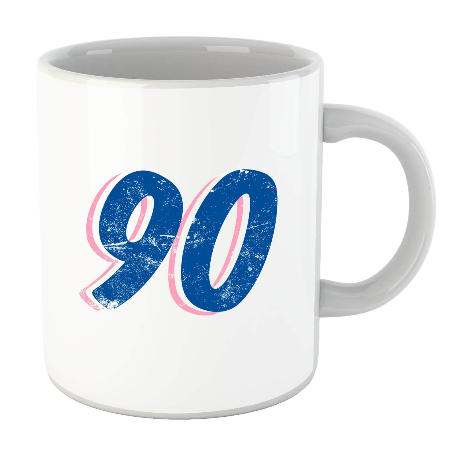 90 Distressed Mug