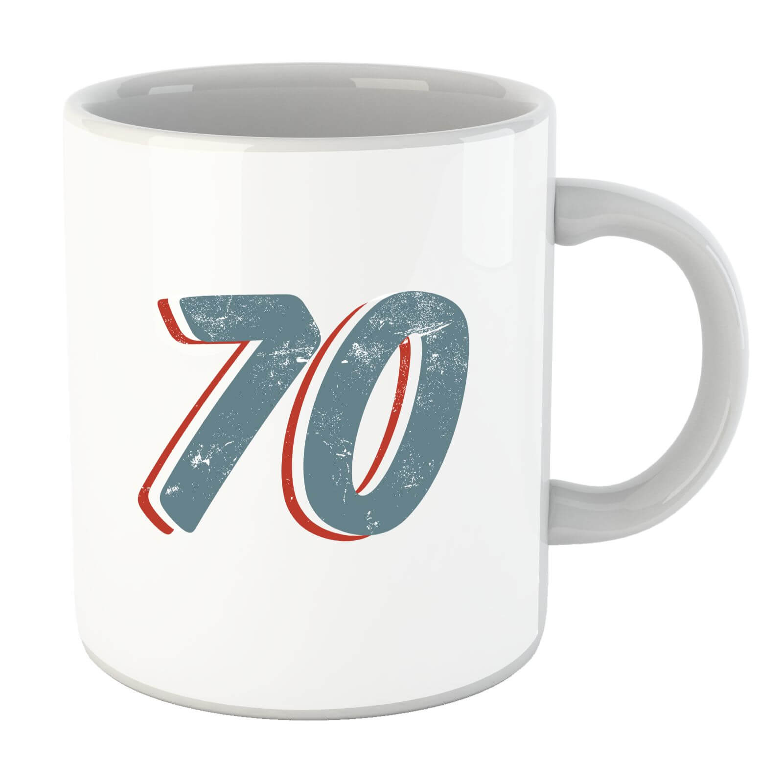 70 Distressed Mug