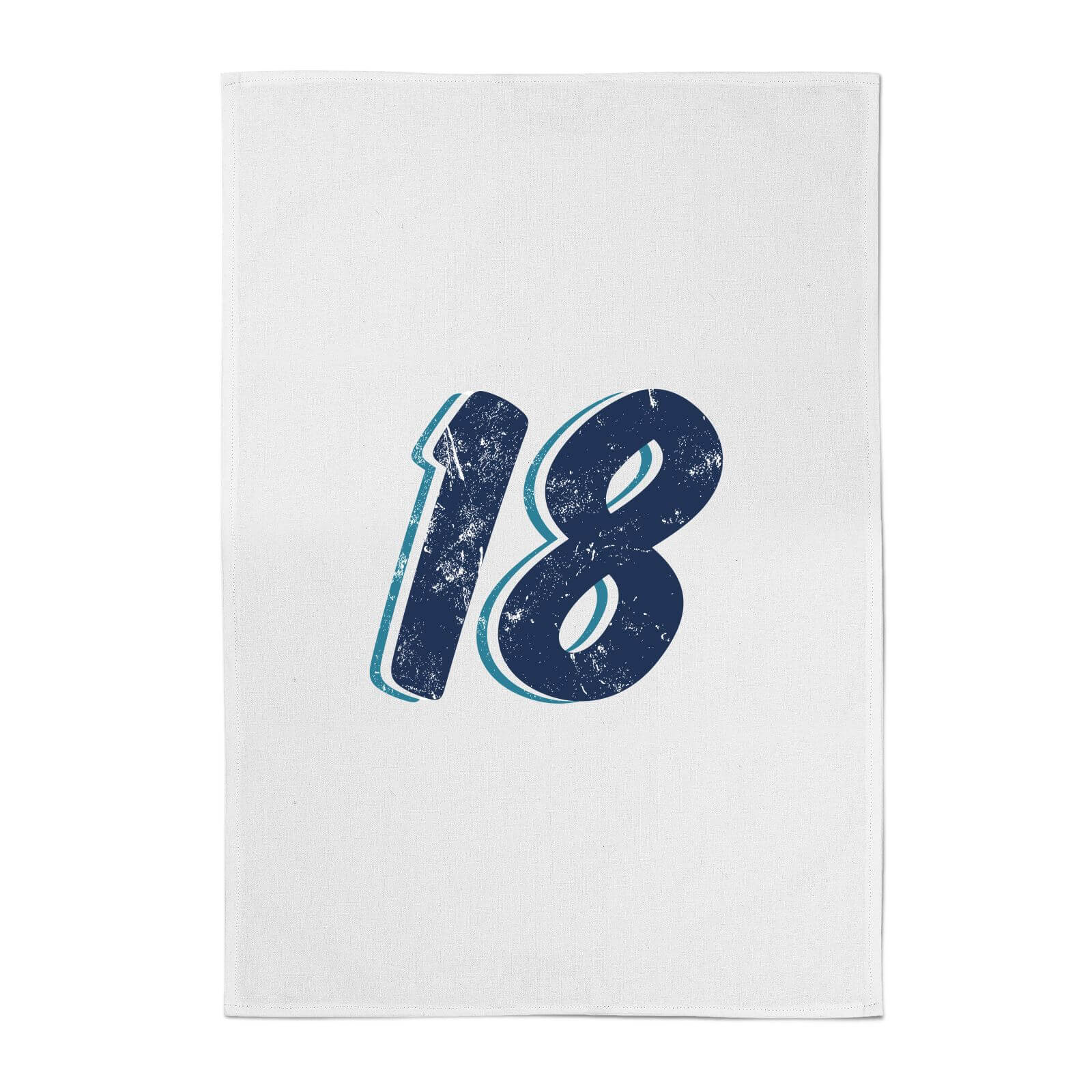 By IWOOT 18 Distressed Cotton Tea Towel