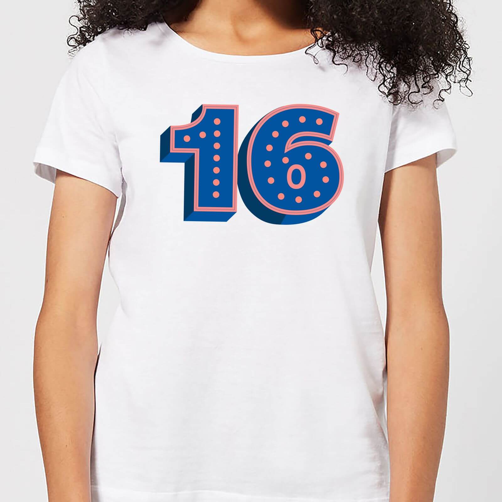 16 Dots Women's T-Shirt - White - S - White