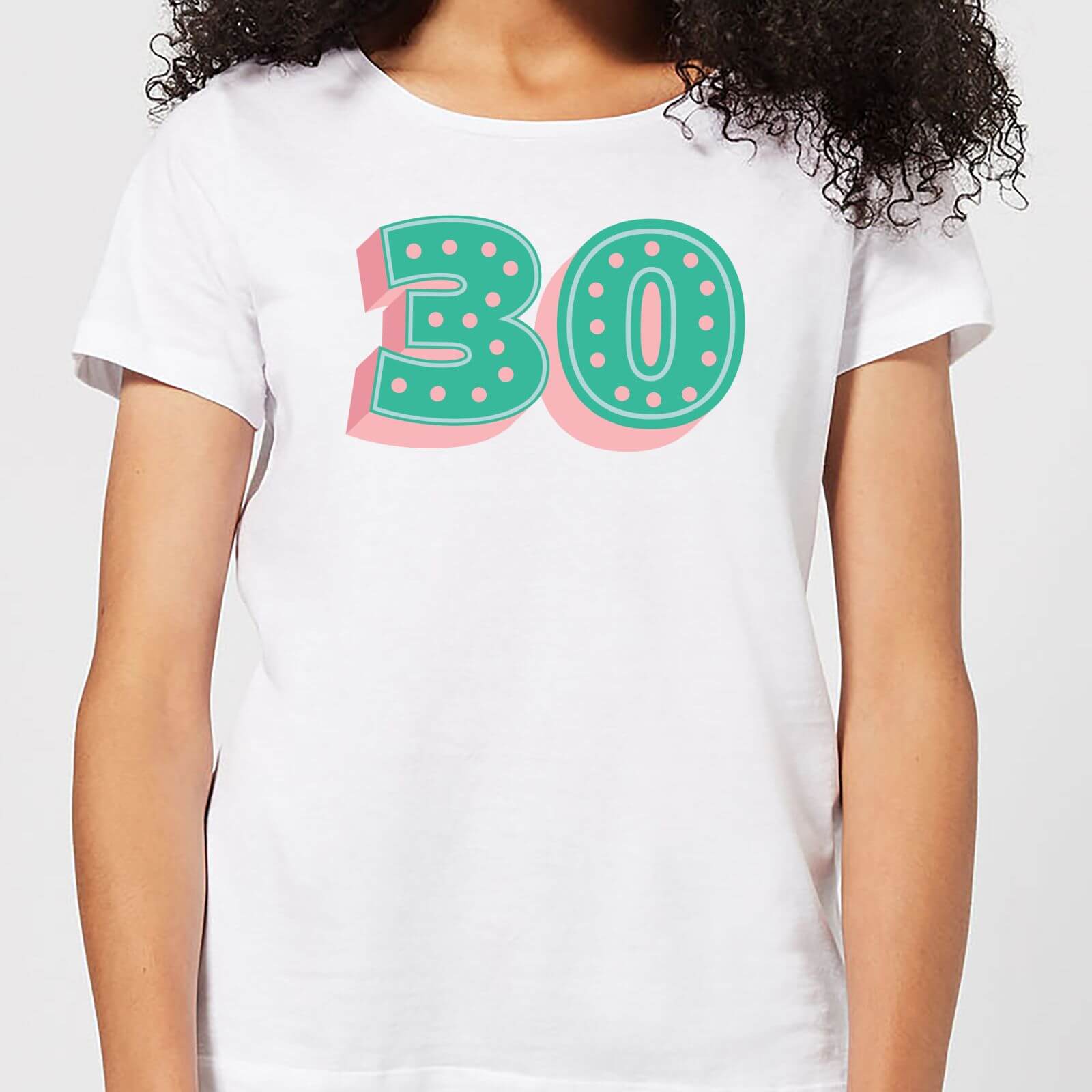 30 Dots Women's T-Shirt - White - S - White