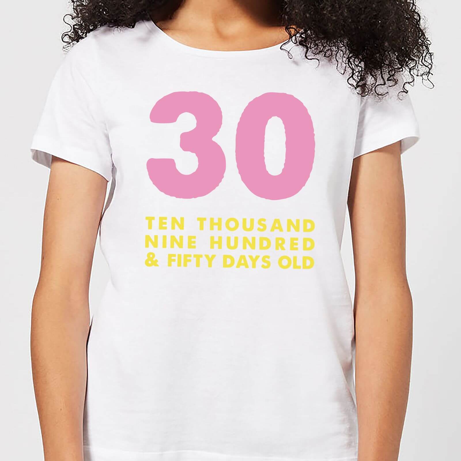30 Ten Thousand Nine Hundred And Fifty Days Old Women's T-Shirt - White - M - White