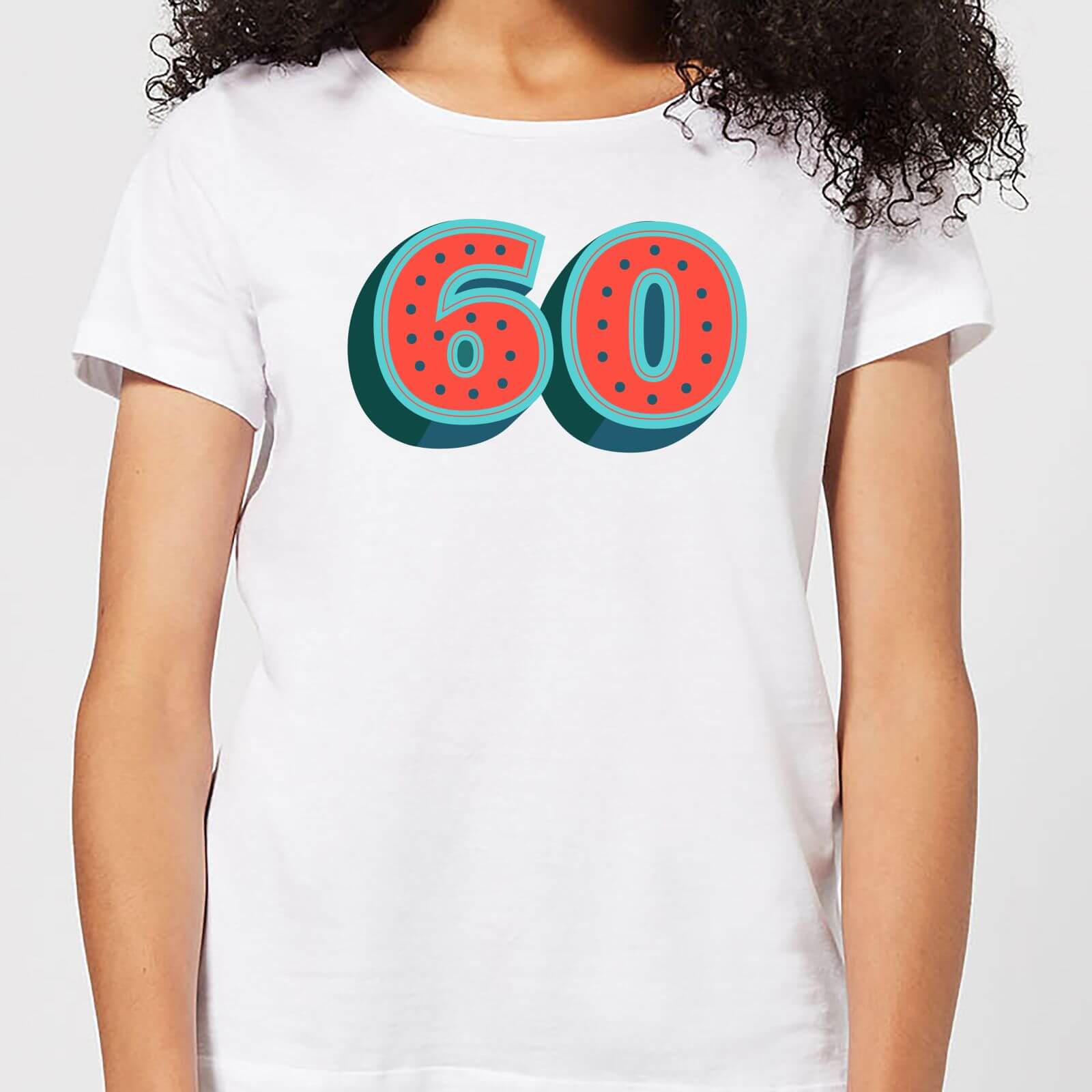 60 Dots Women's T-Shirt - White - L - White