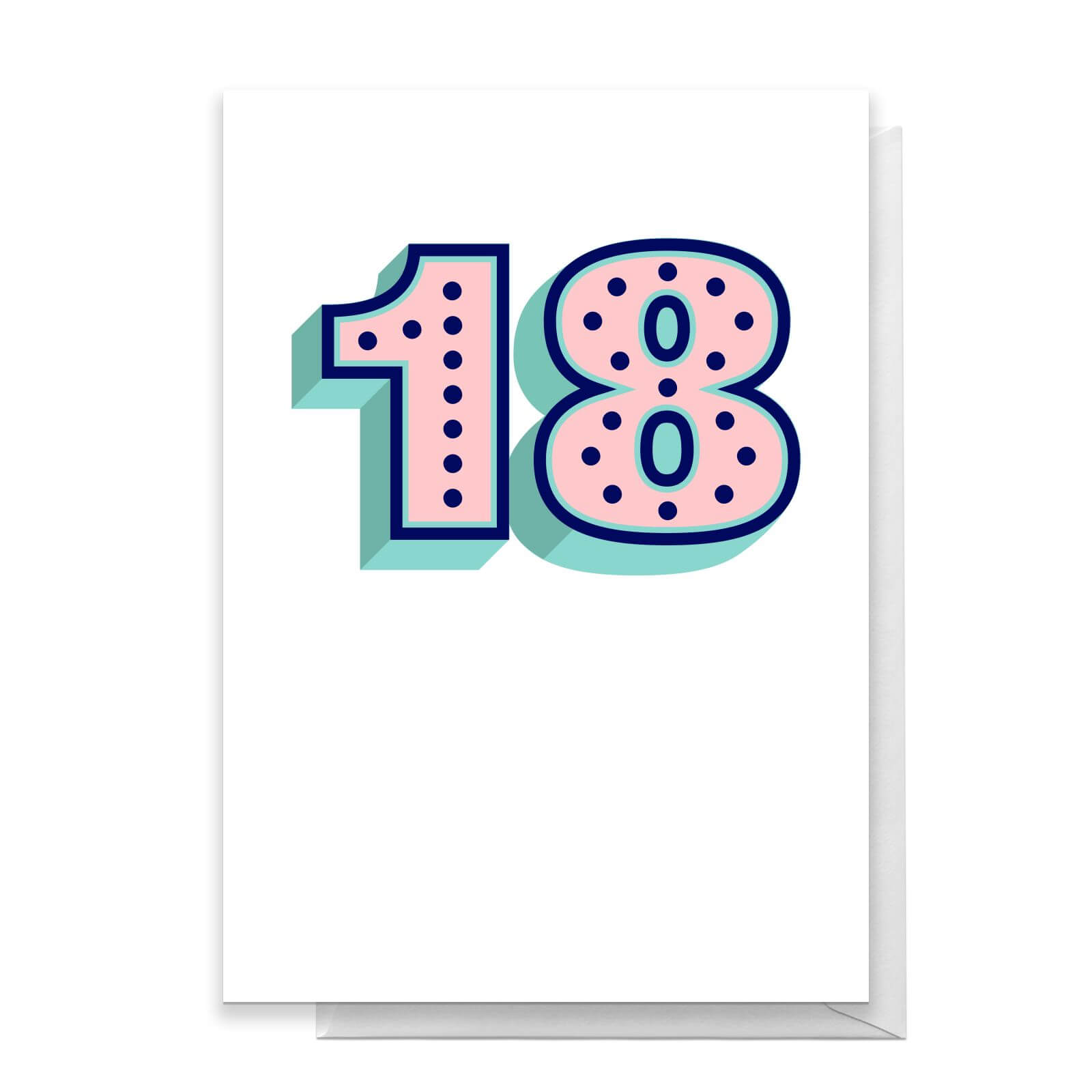 18 Dots Greetings Card - Standard Card