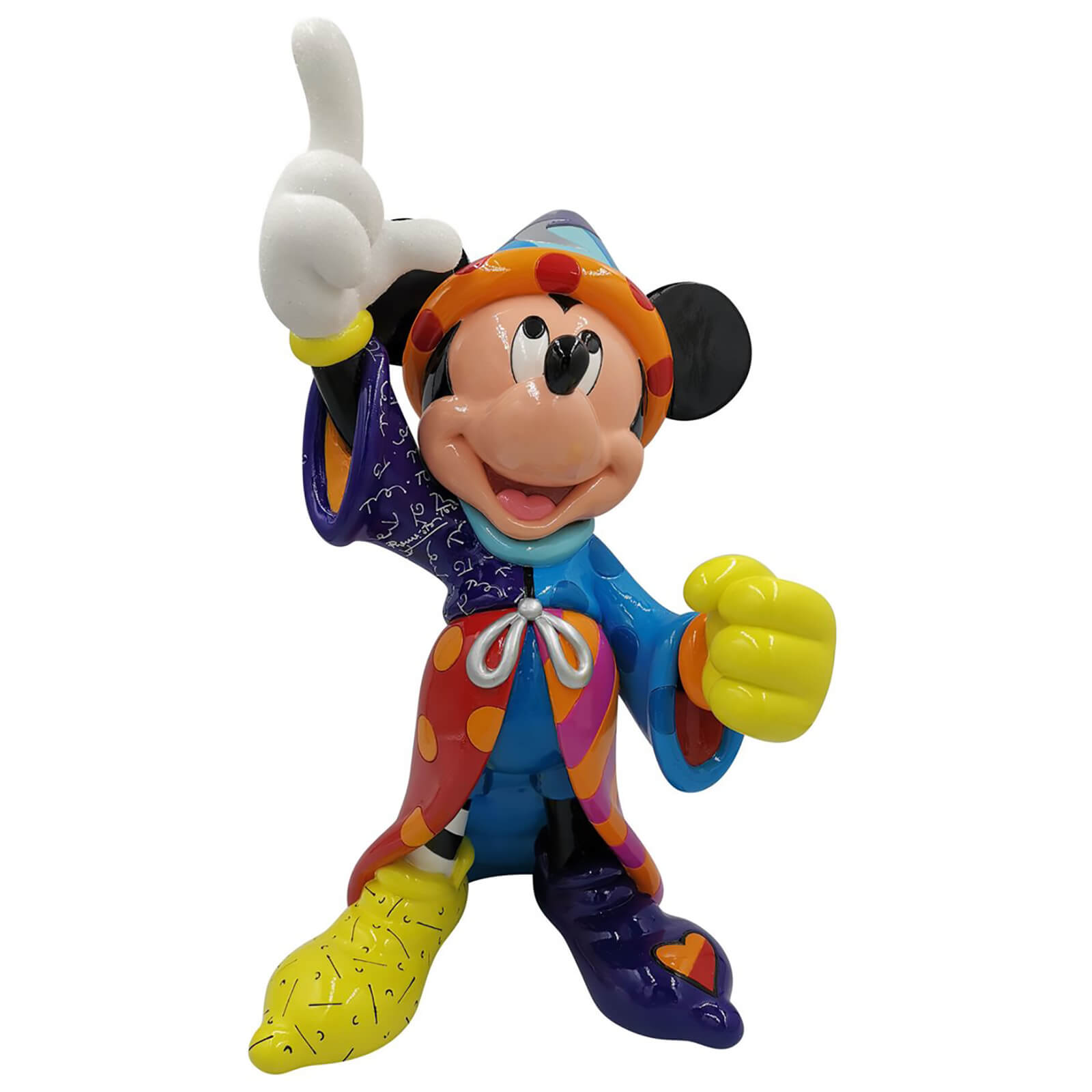 Image of Disney by Romero Britto Sorcerer Mickey Mouse Statement Figurine 46cm