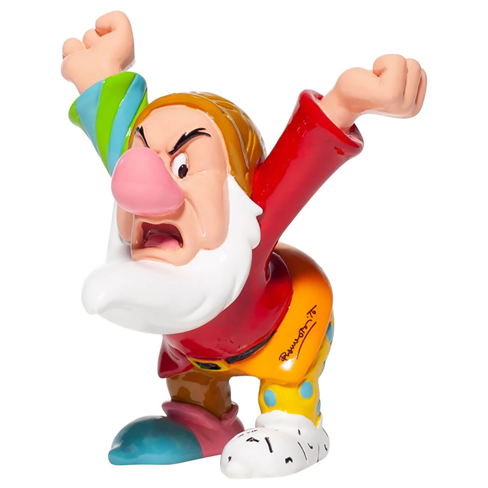 Disney by Romero Britto Grumpy Mini Figurine 9cm