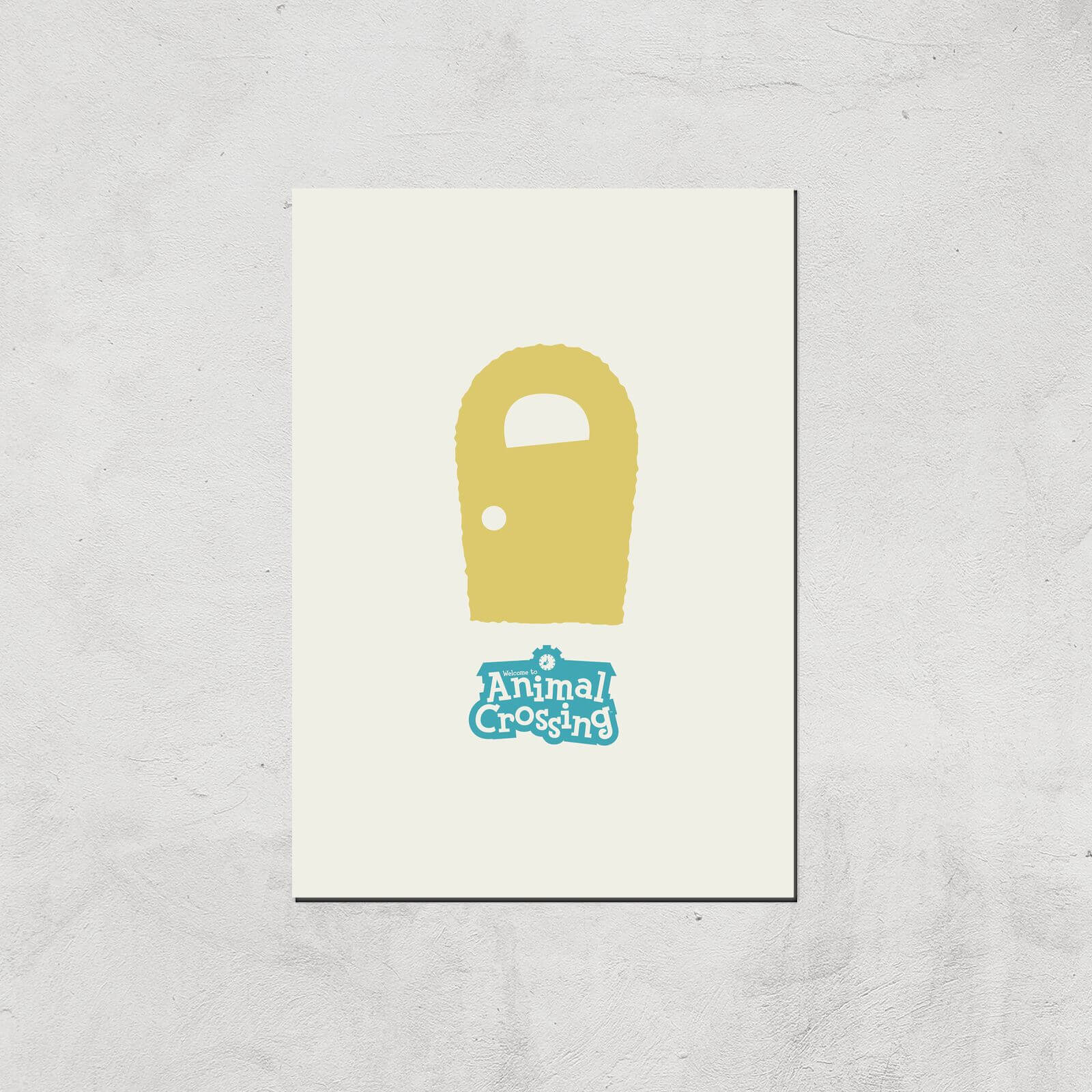 

Nintendo Animal Crossing Yellow Door Art Print - A2 - Print Only