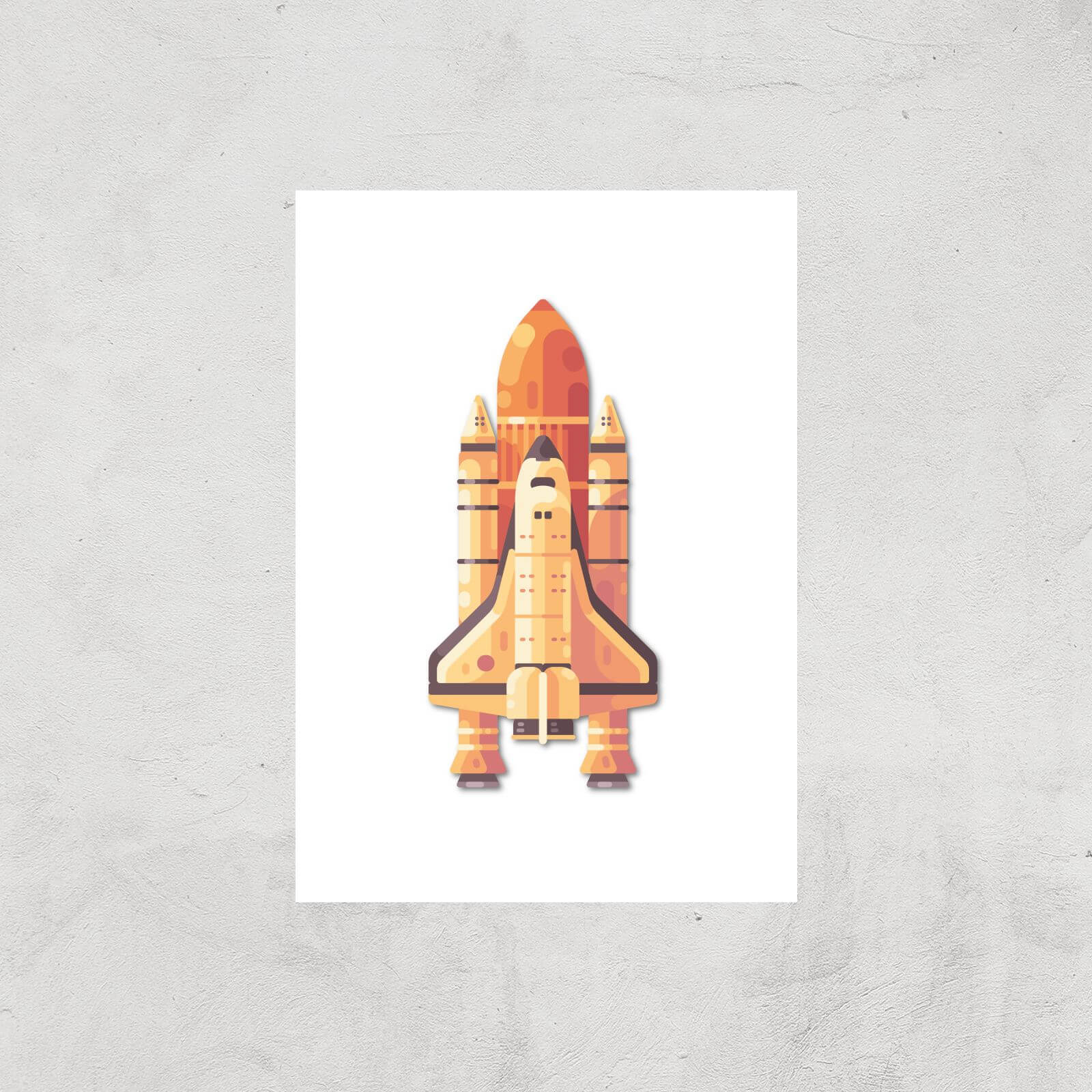 Rocket Art Print - A2 - Print Only