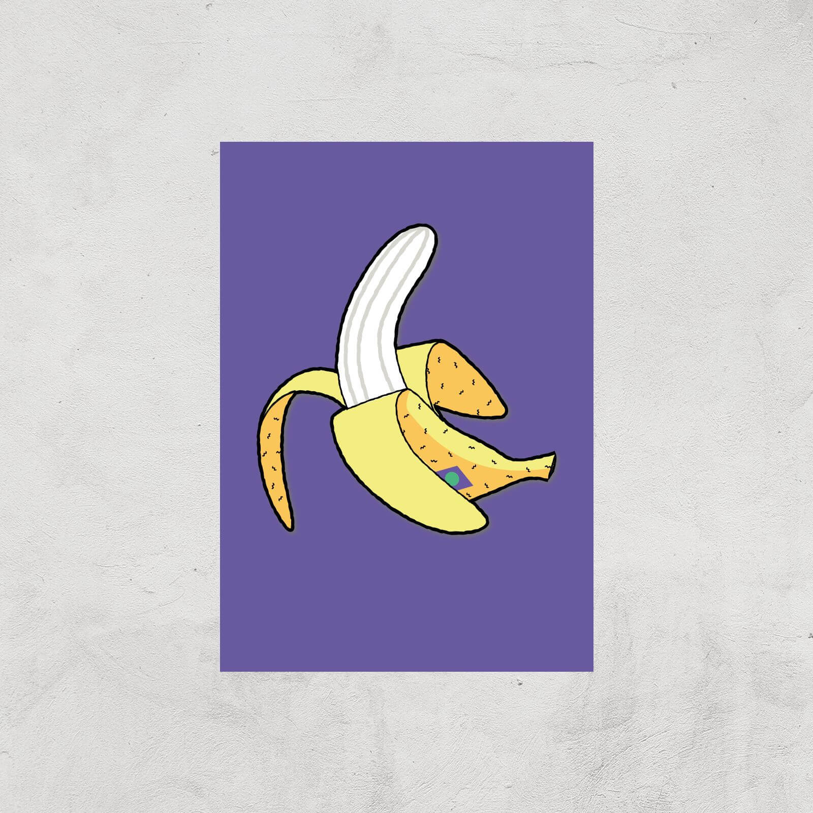Banana Art Print - A2 - Print Only