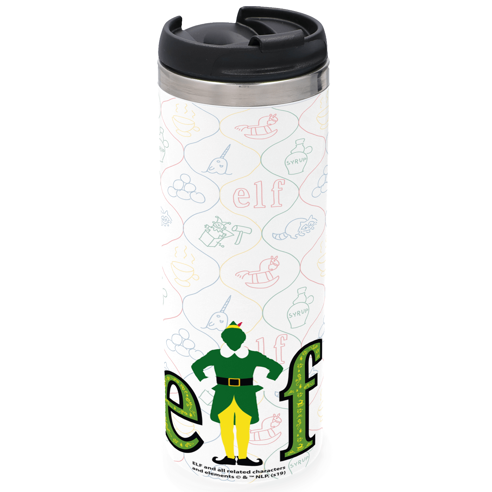 

Elf Stainless Steel Thermo Travel Mug - Metallic Finish