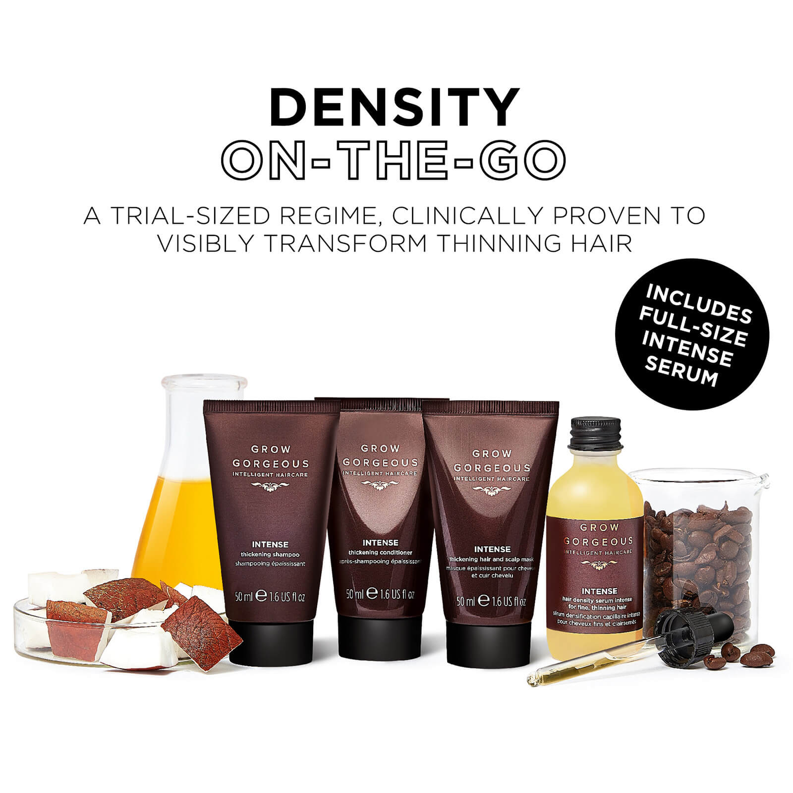 Grow Gorgeous Intense Density Discovery Kit (worth $65.00)