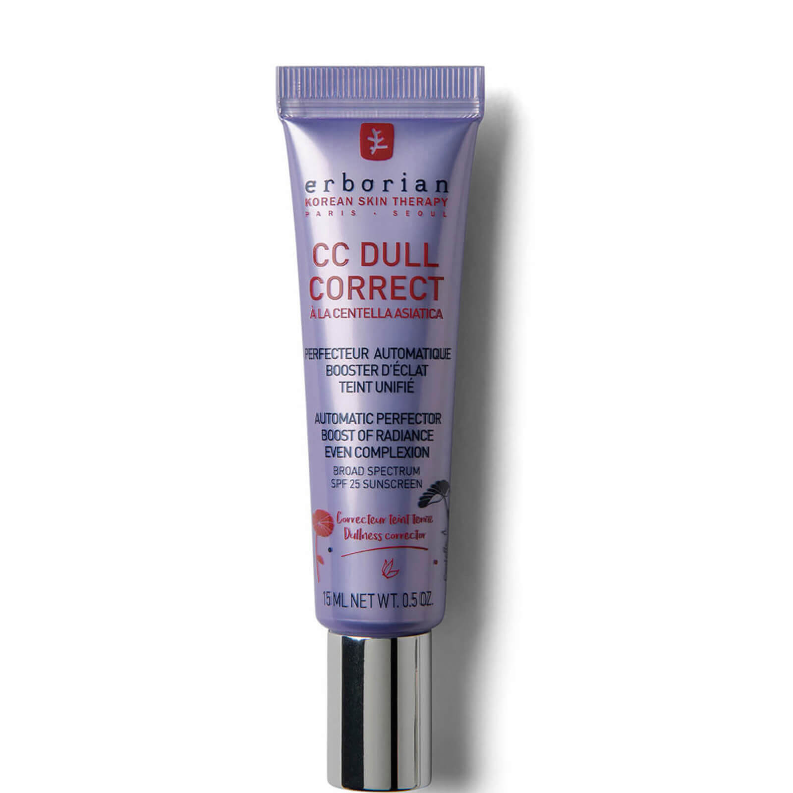 Erborian CC Dull Correct - Colour Correcting Anti-Dull Cream With Brightening Effect SPF25 Travel Si