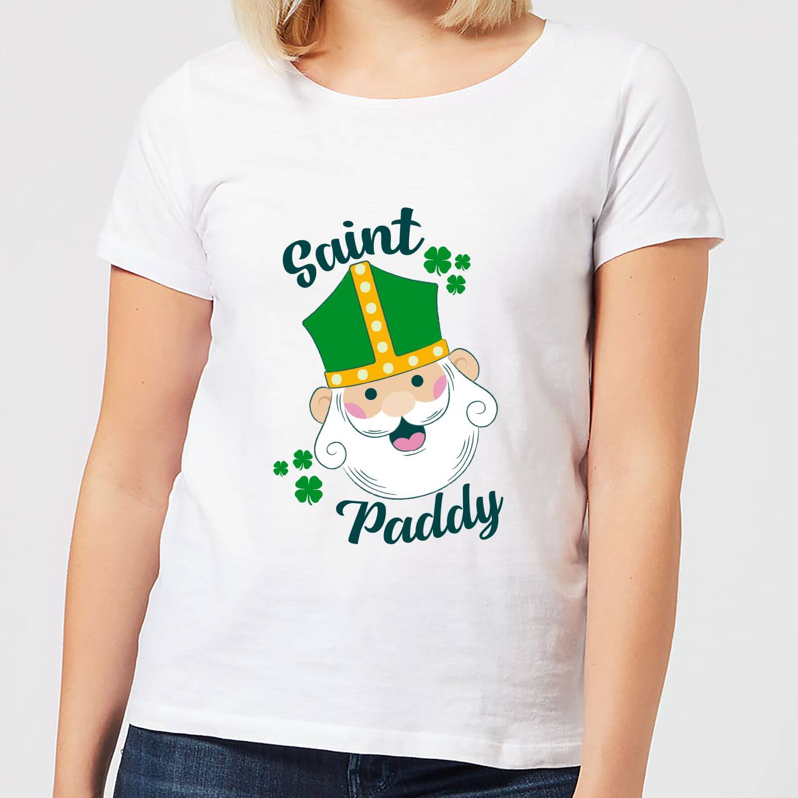 Saint Paddy Women's T-Shirt - White - S - White
