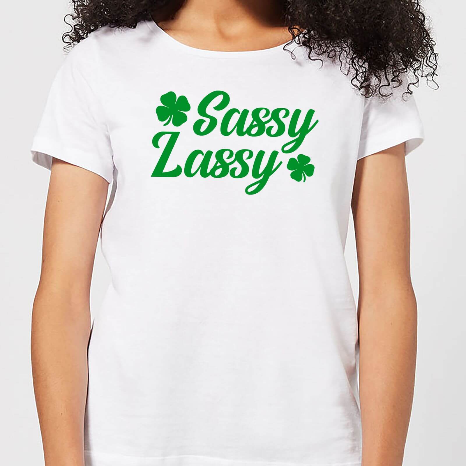 Sassy Lassy Women's T-Shirt - White - S - White