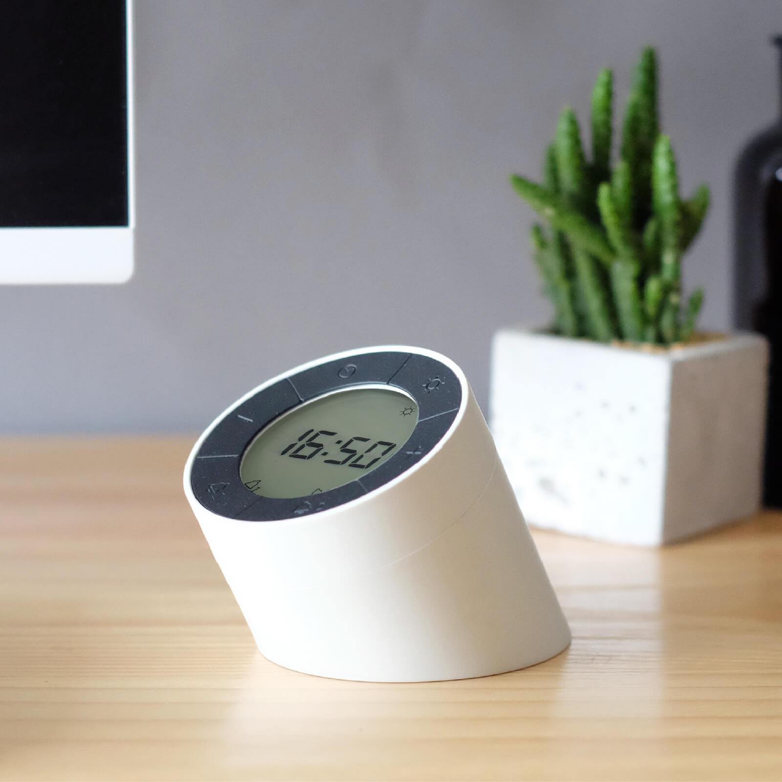 Gingko Edge Light Alarm Clock