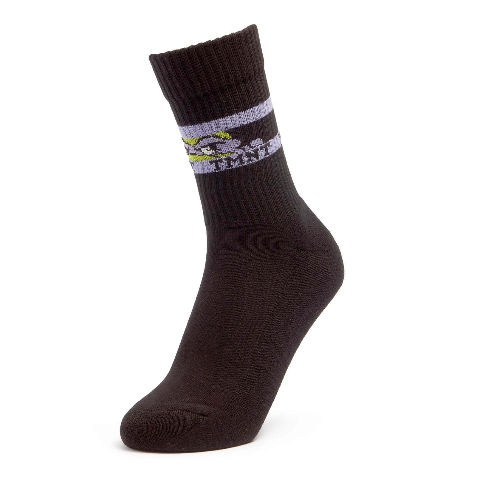 Men's Tmnt Sports Socks - Black - Uk 4-7.5