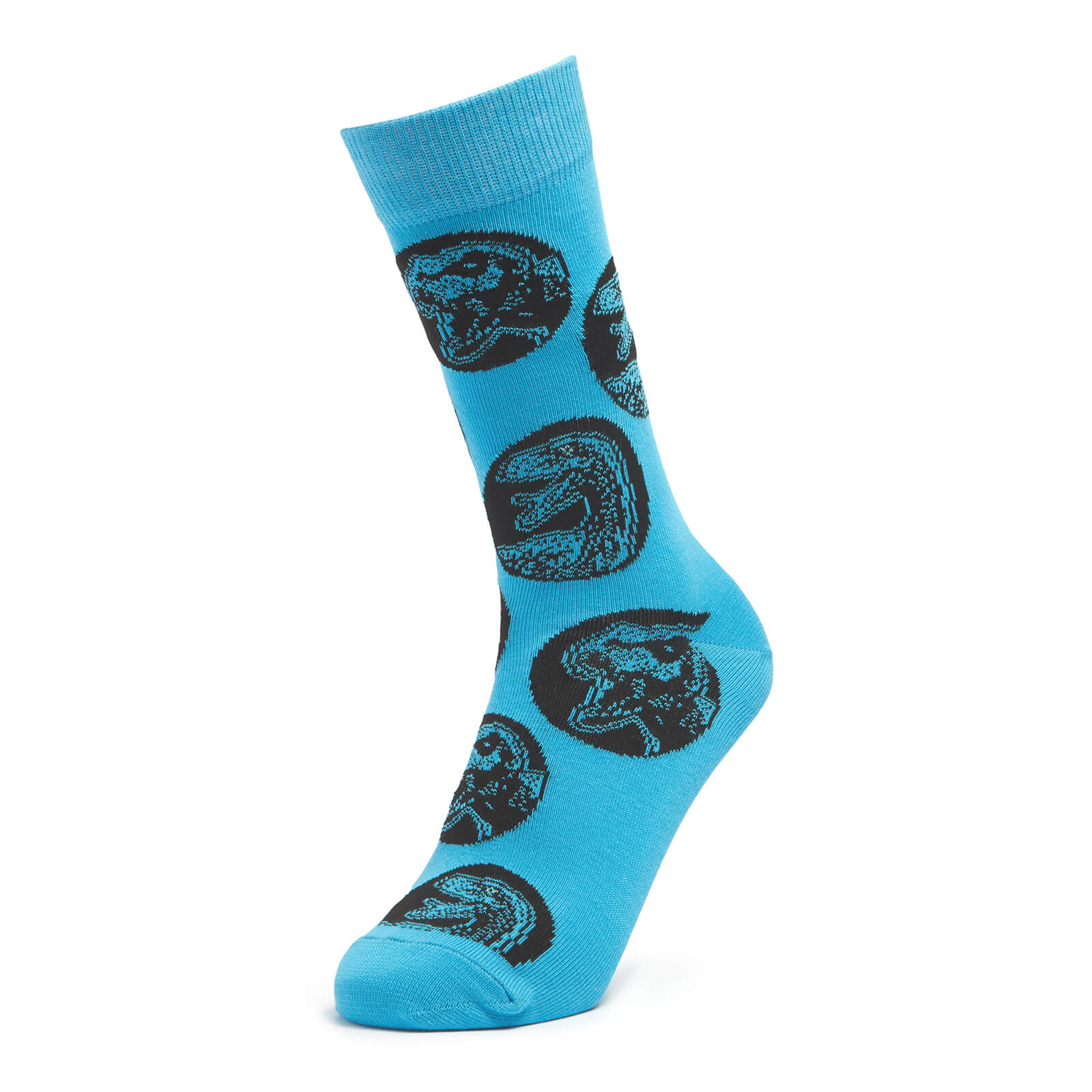 Men's Jurassic World Socks - Blue - UK 8-11