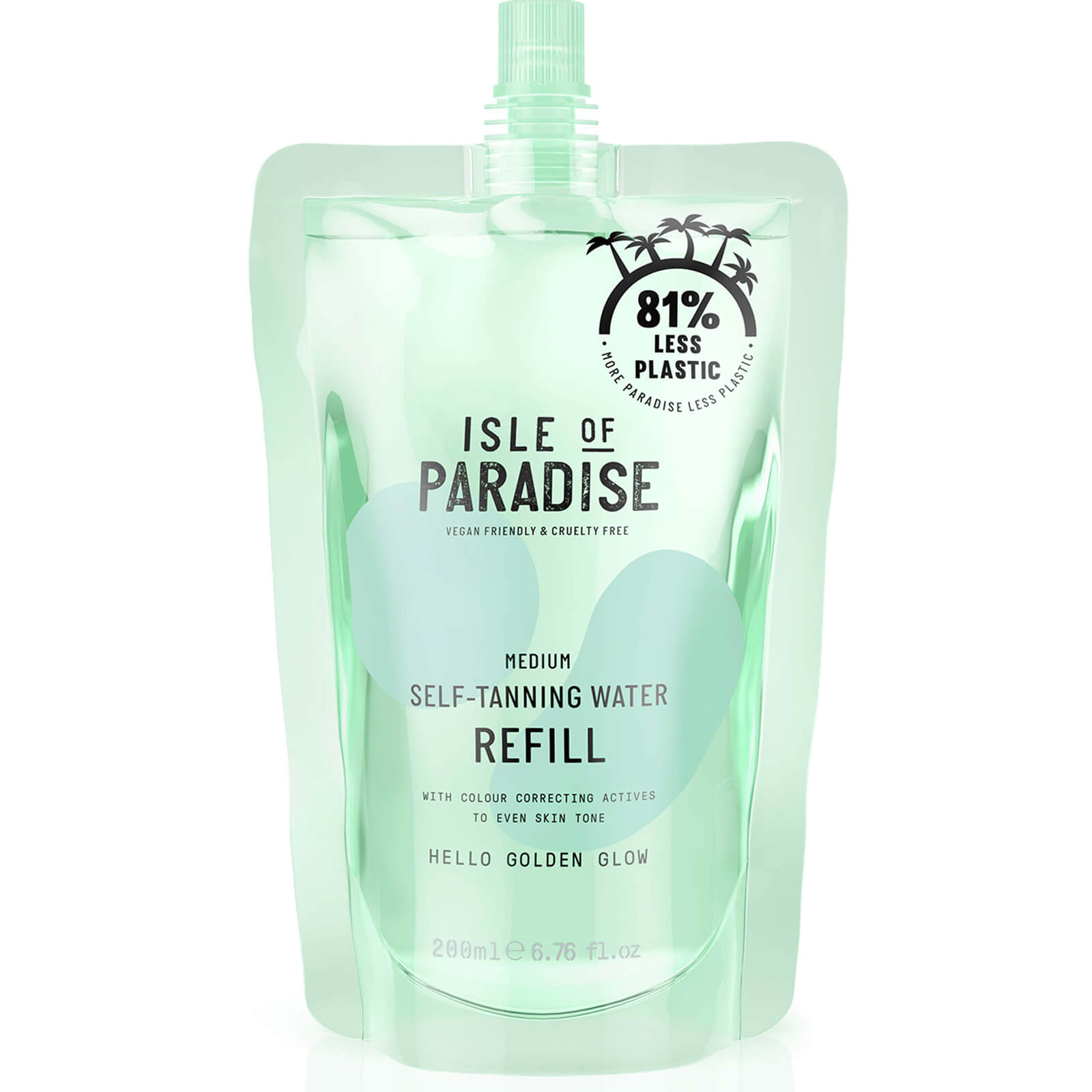 

Isle of Paradise Self-Tanning Water Refill Pouch Medium 200ml