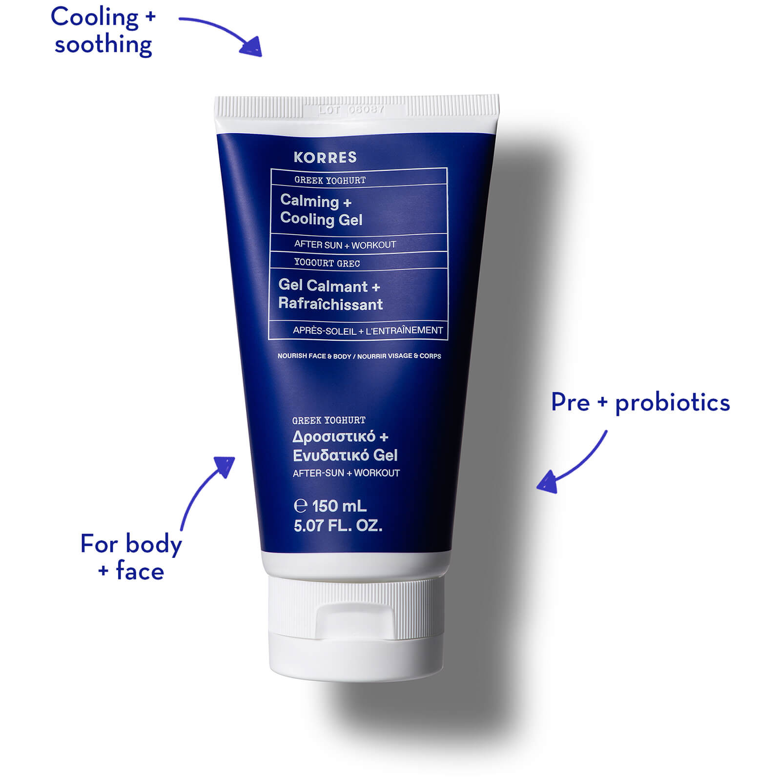 KORRES Greek Yoghurt Calming and Cooling Gel 150ml