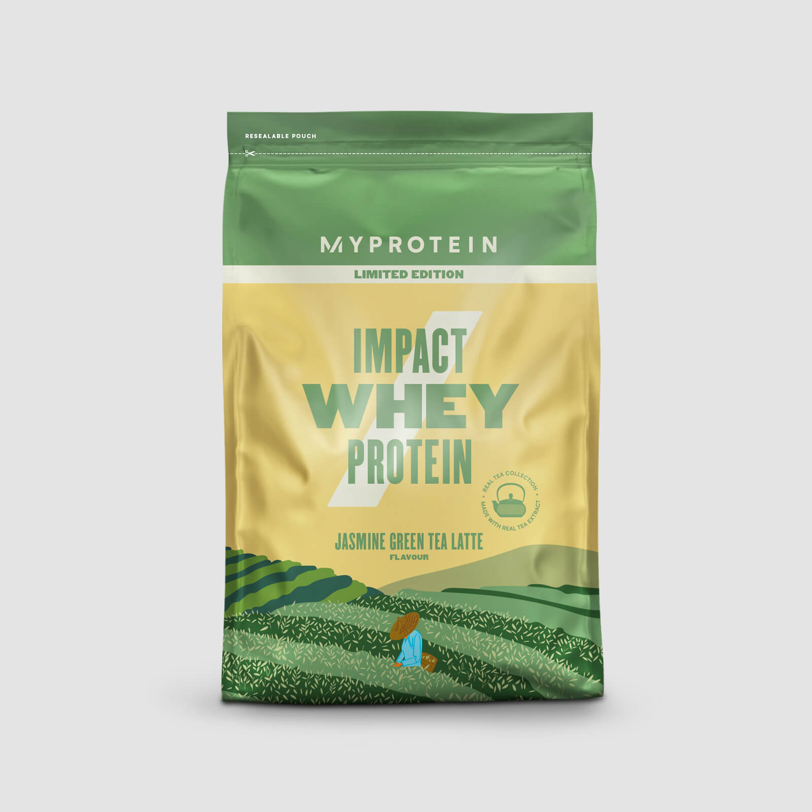

Сывороточный протеин (Impact Whey Protein) - 1kg - Jasmine Green Tea Latte