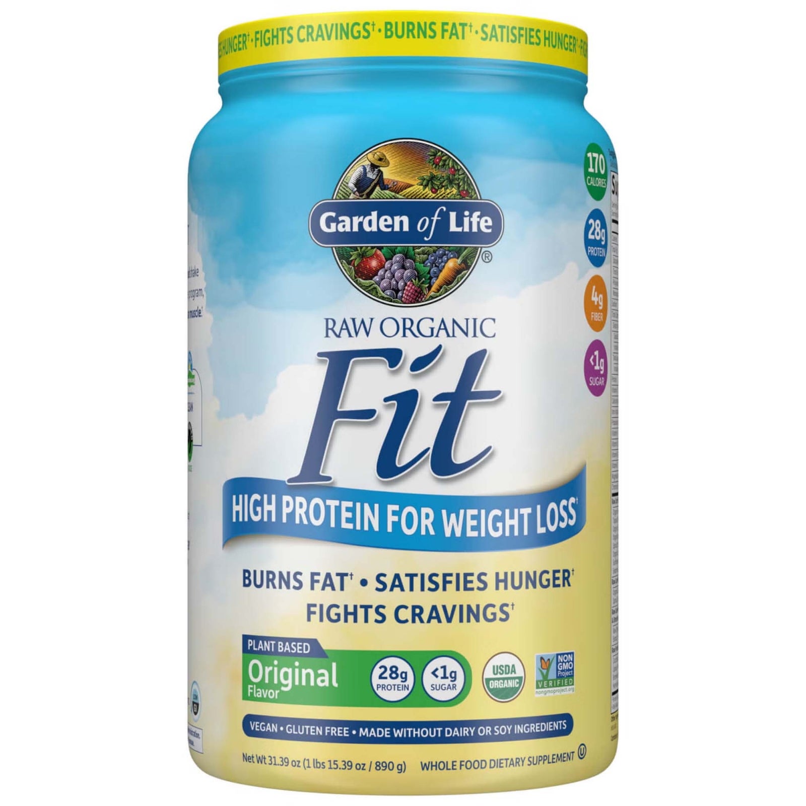 Raw Organic Fit - Original - 890 g Raw Organic Fit - Original - 890 g