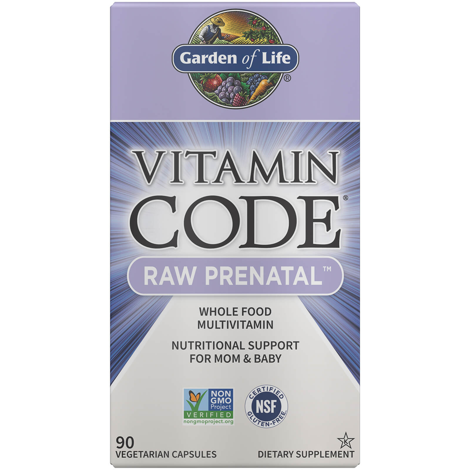 Vitamin Code Raw Prenatal - 90 Capsules