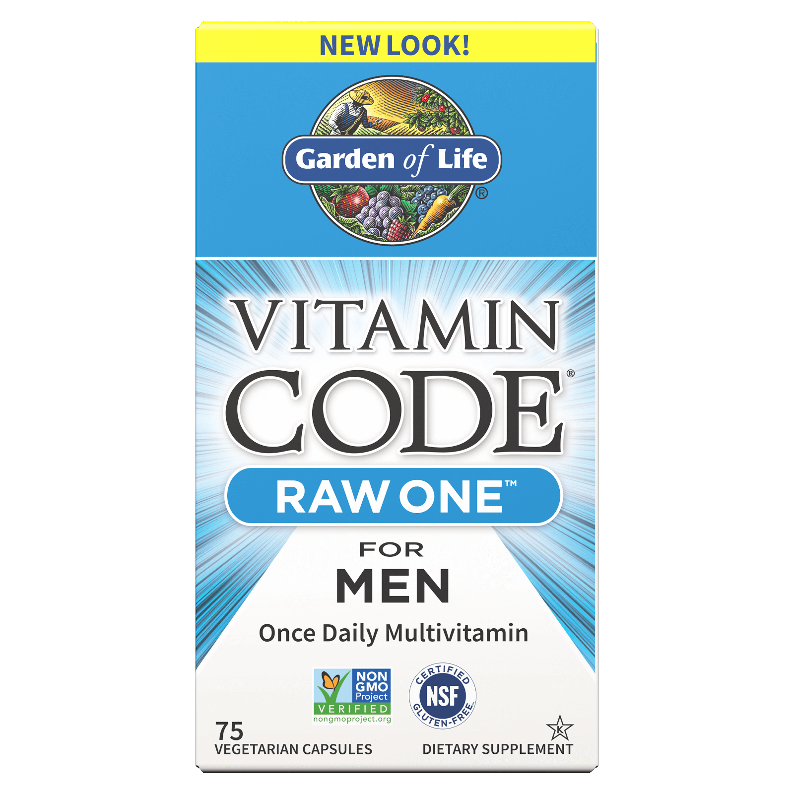 Vitamin Code Raw One Für Männer 75ct Kapseln