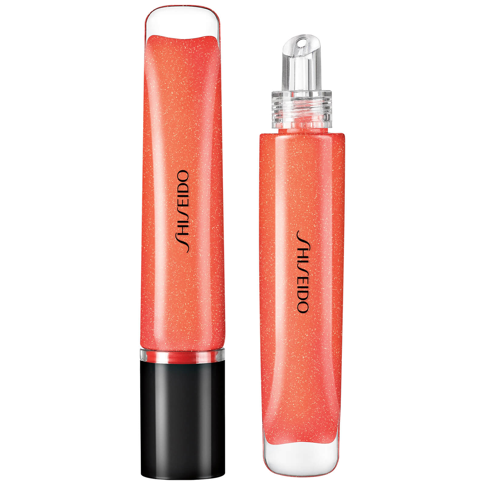 Photos - Lipstick & Lip Gloss Shiseido Shimmer Gelgloss 2g  - Daidai Orange 10116408101 (Various Shades)