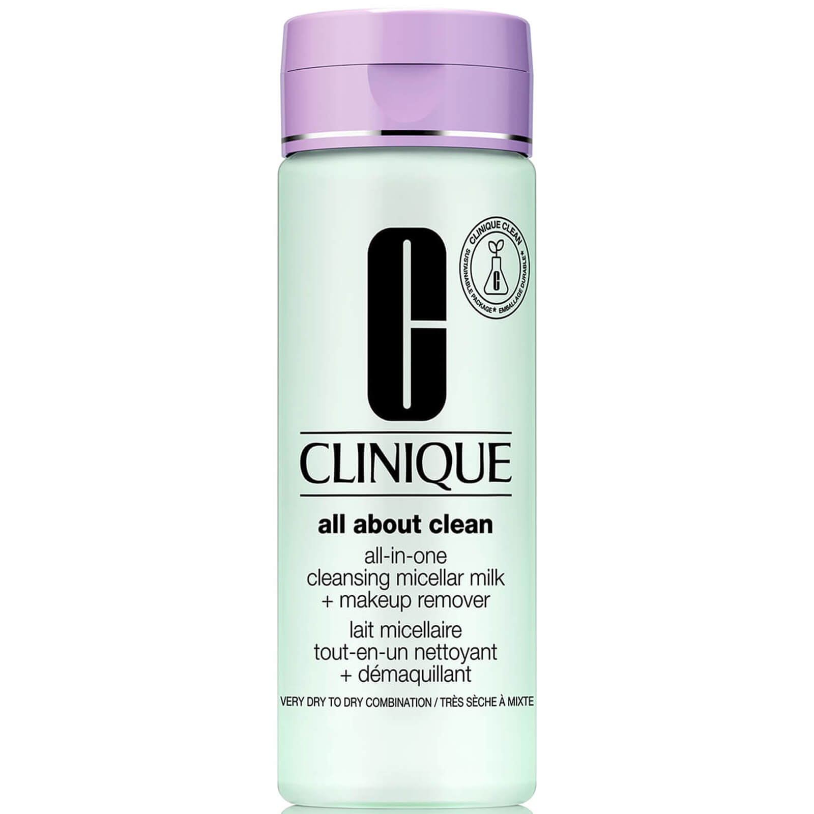 Photos - Facial / Body Cleansing Product Clinique All in One Cleansing Micellar Milk for Dry/Combination Skin 200ml 