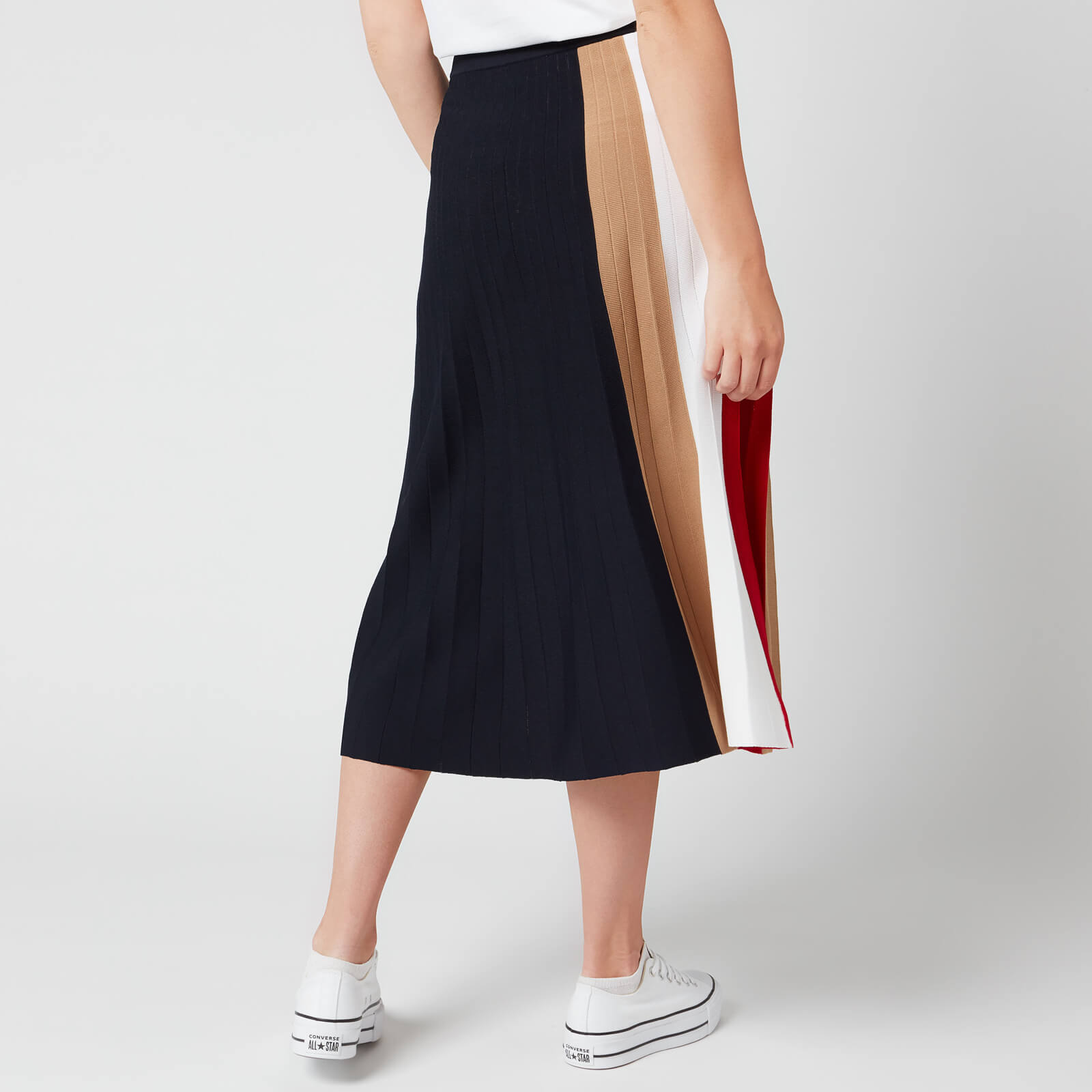 Tommy Hilfiger Women's Icon Pleated Skirt - Desert Sky - S