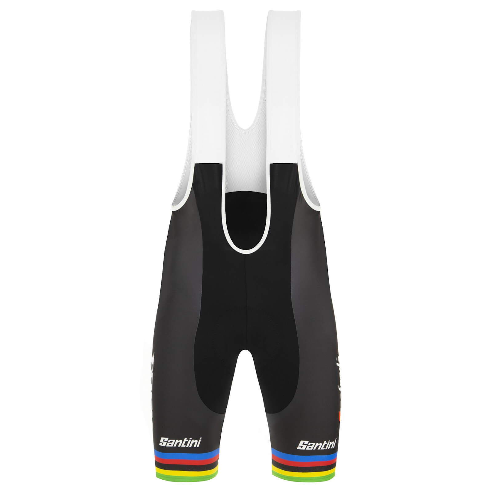 Santini Trek-Segafredo World Champion Prime Bib Shorts - XS
