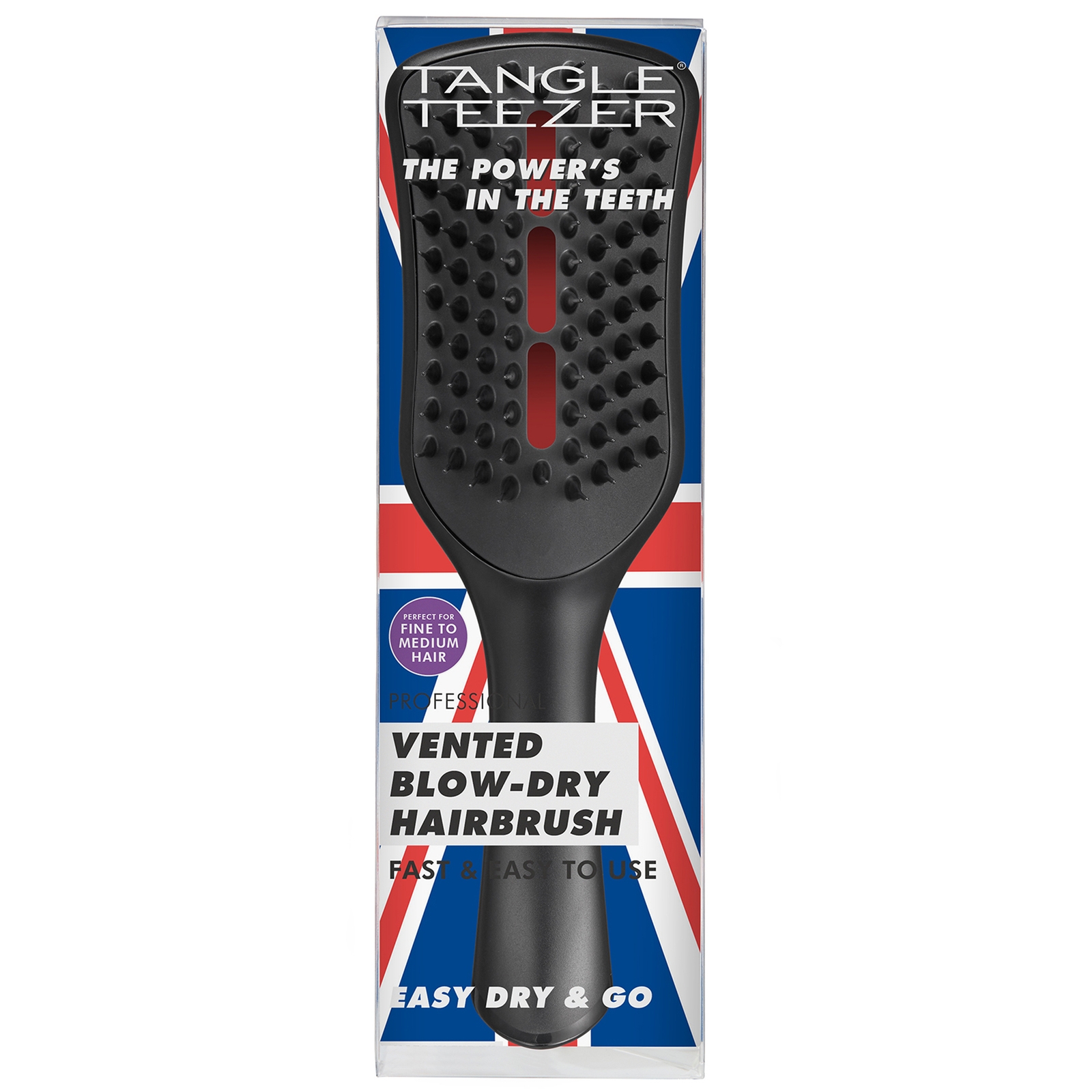 Thumbnail - Tangle Teezer The Ultimate Blow-Dry Hairbrush - Jet Black