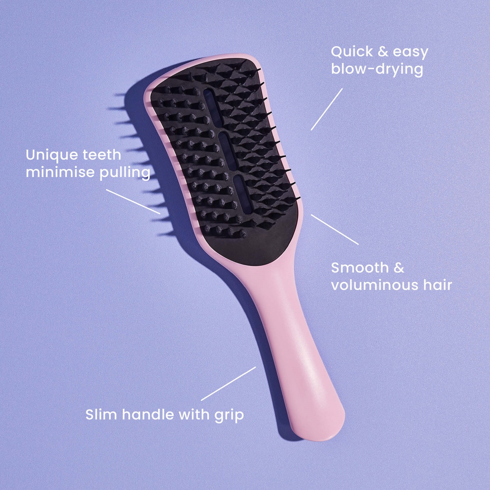 Thumbnail - Tangle Teezer The Ultimate Blow-Dry Hairbrush - Tickled Pink