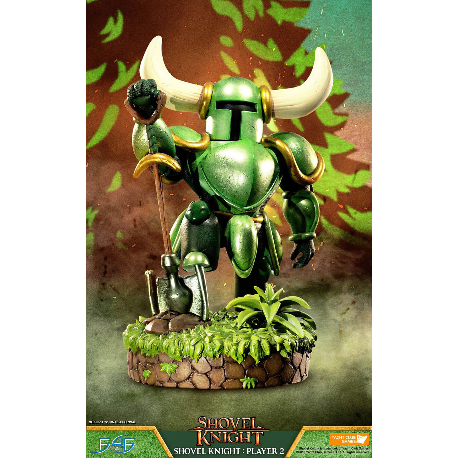 First 4 Figures Shovel Knight Resin Statue - Shovel Knight: Player 2