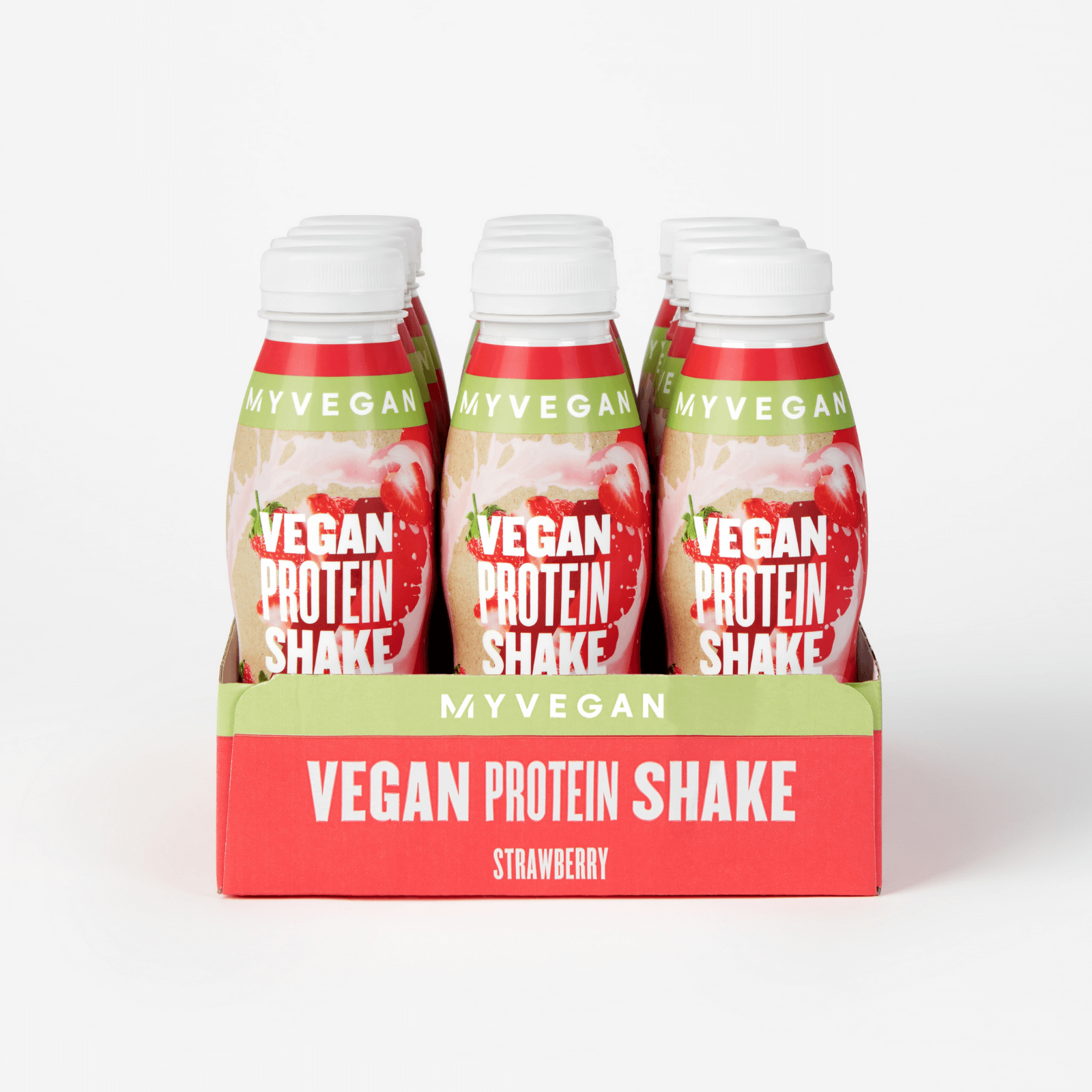 Shake protéiné végétalien - Fraise