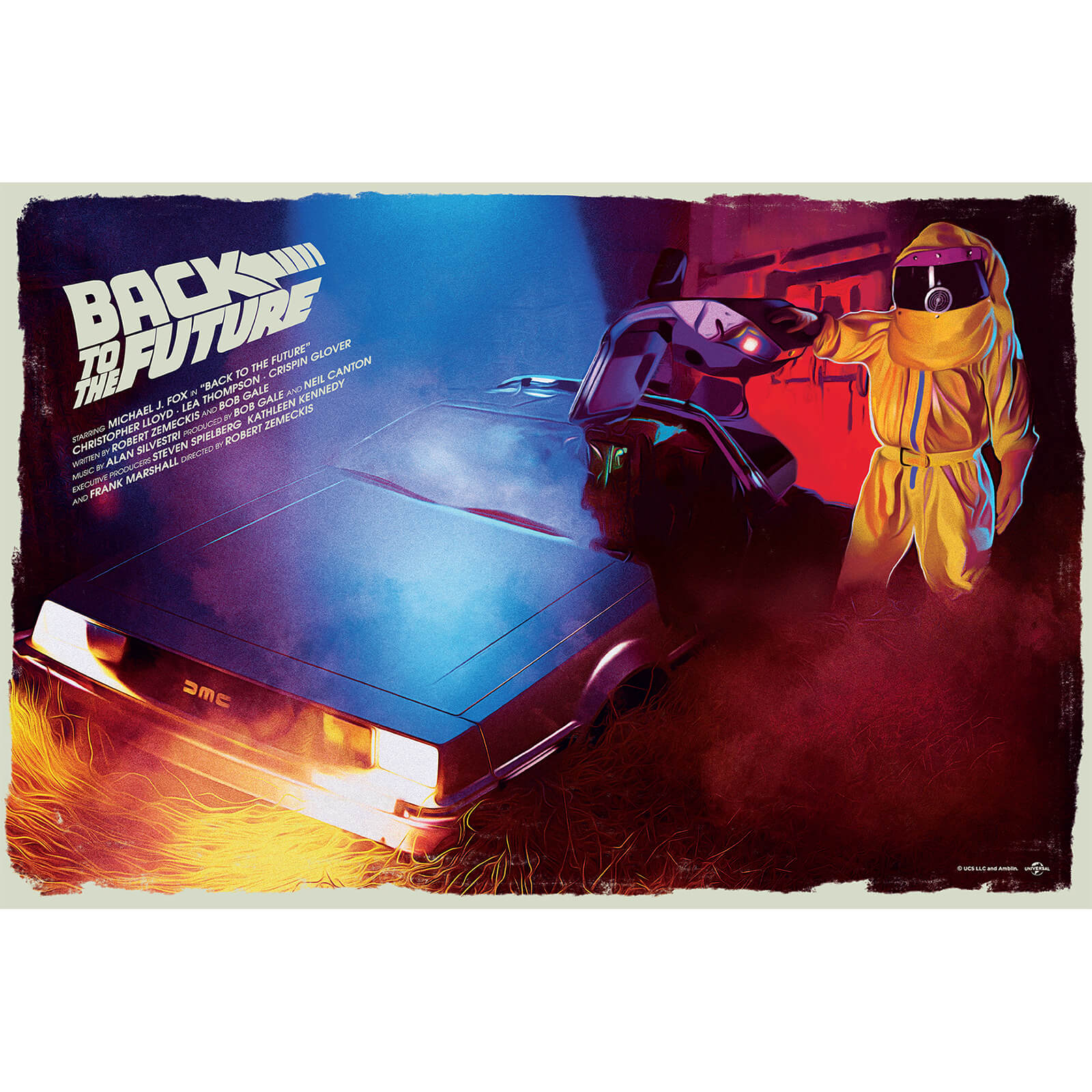 Poster Giclée Ritorno al Futuro di Caroline Vermeir