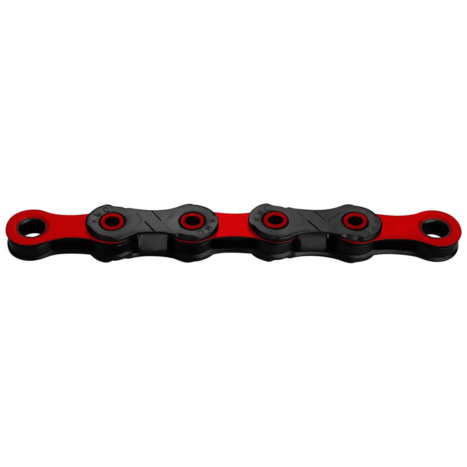 KMC DLC 12 Speed Chain - Black/Red